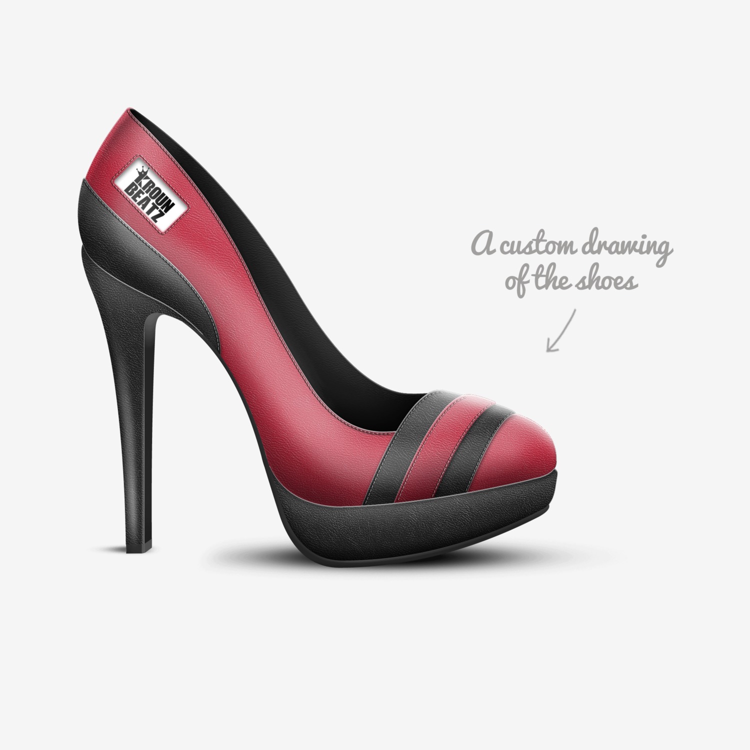 The Krouns  custom made in Italy shoes by Ryan Colson | Sketch view
