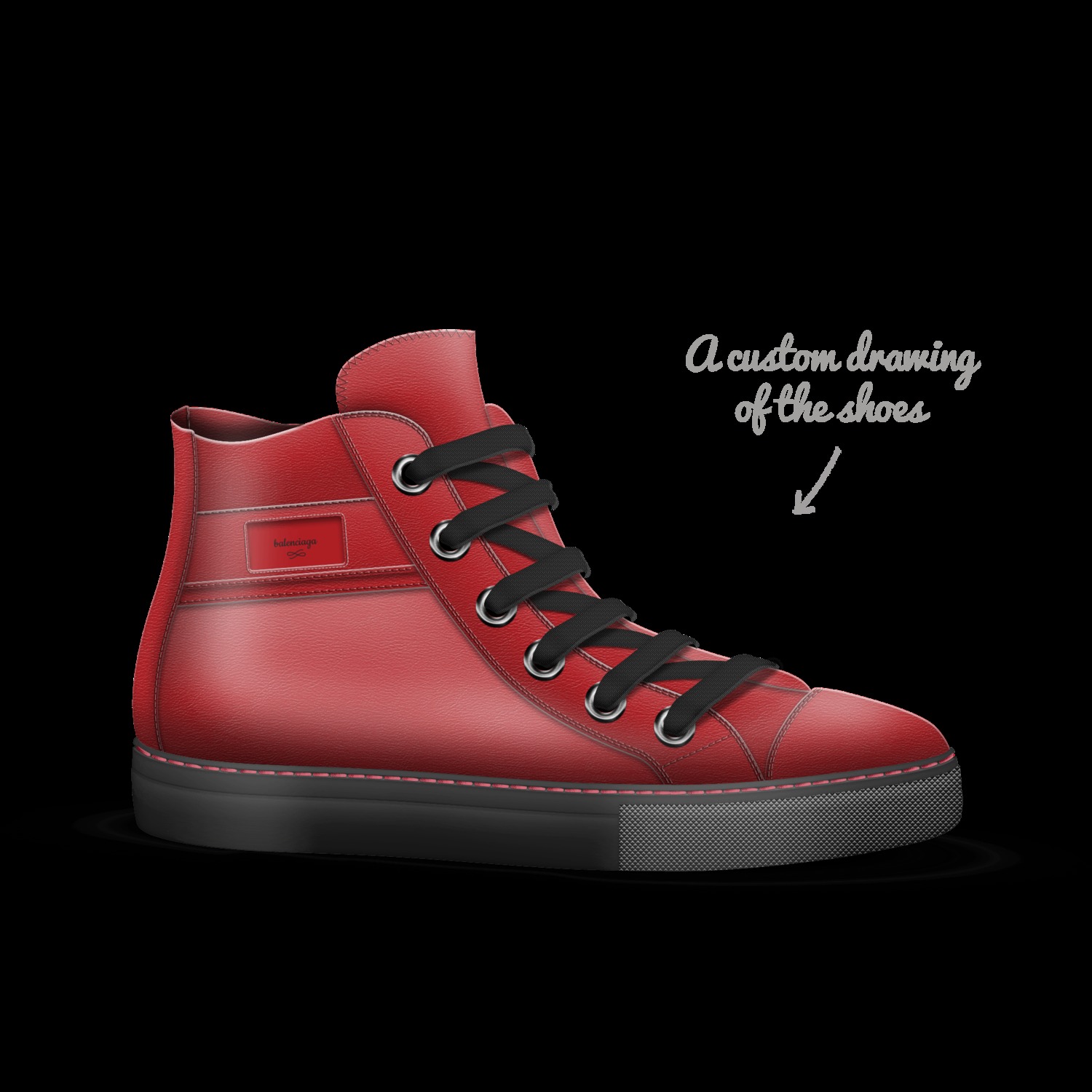 balenciaga custom shoes