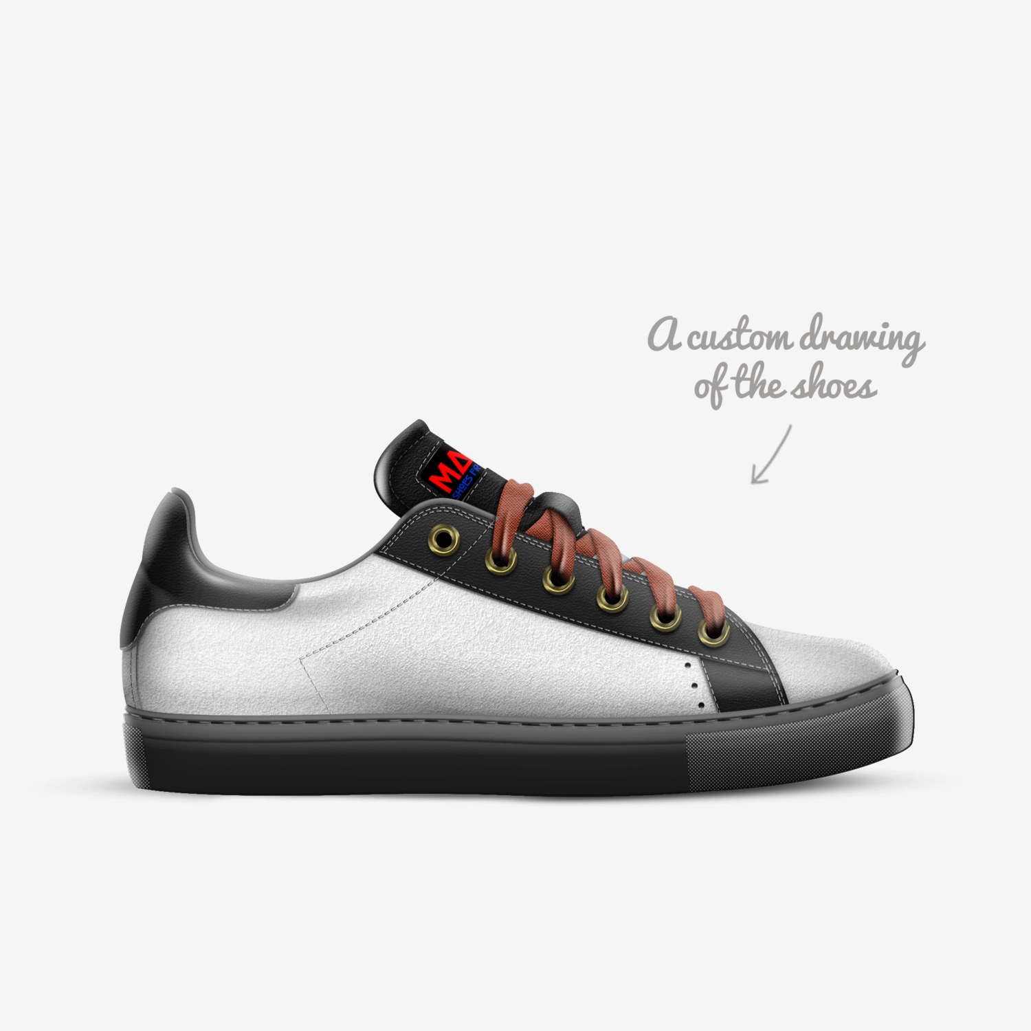 MARS - LAUNCH custom made in Italy shoes by Travis Dgeworld Larson | Sketch view