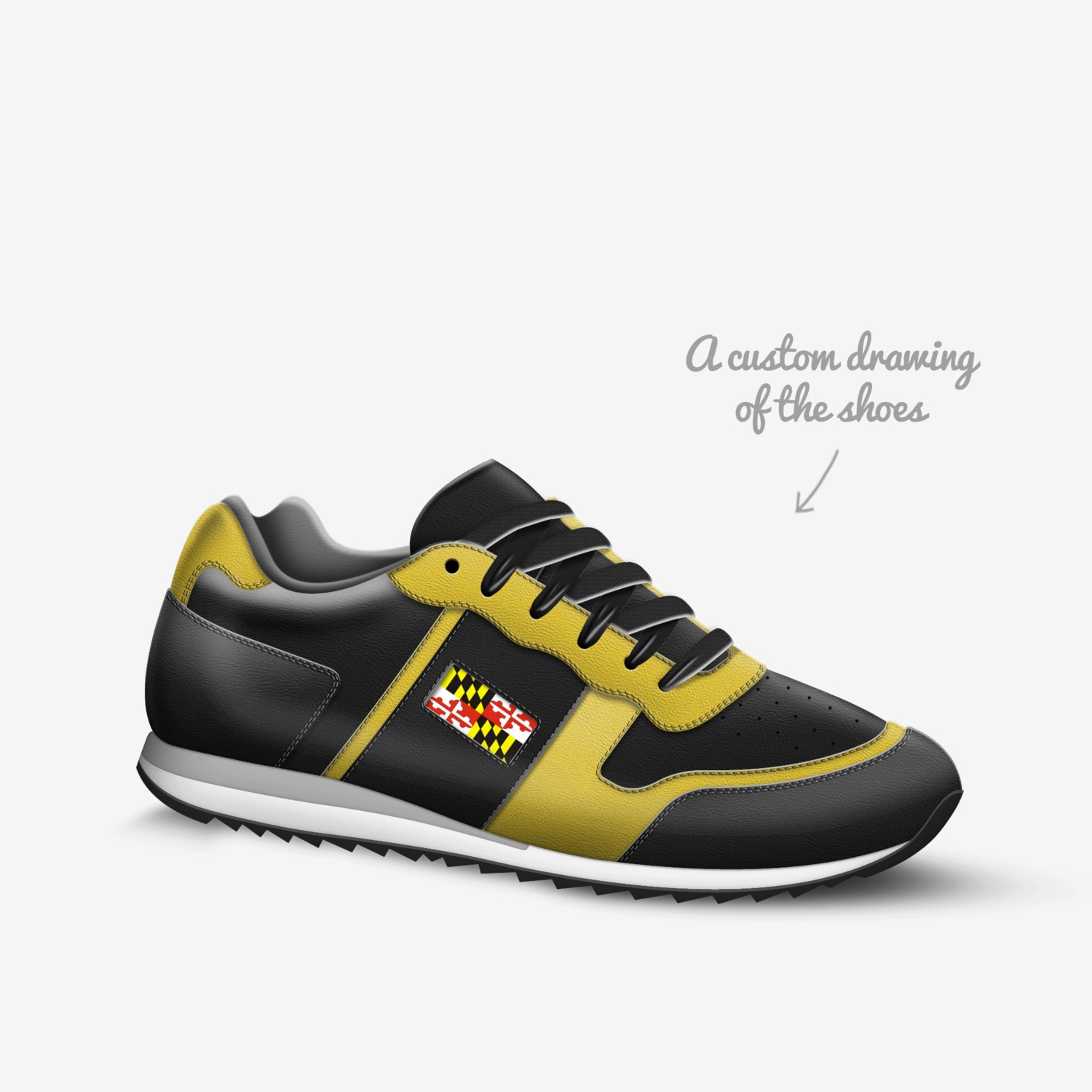 The Marylander II | A custom shoe concept by Devon Cedric