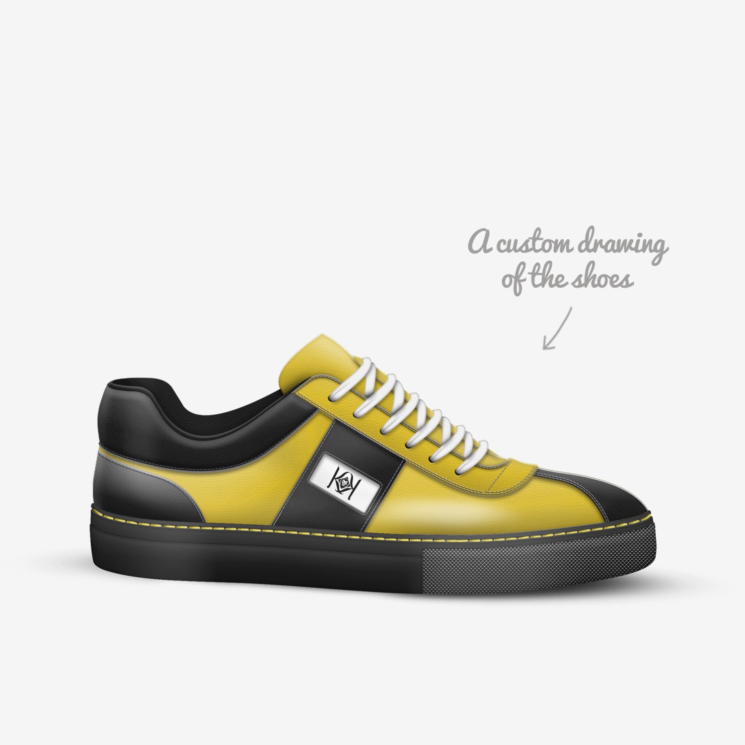 Kevin Kirksey custom made in Italy shoes by Kevin Kirksey | Sketch view