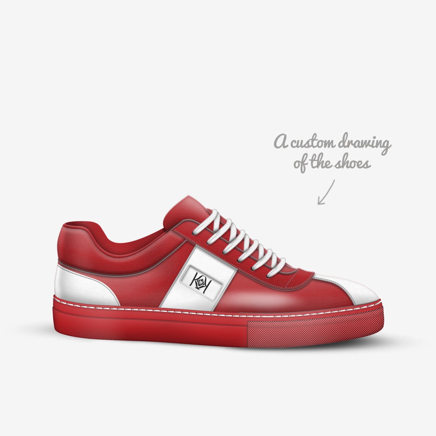 Kevin Kirksey custom made in Italy shoes by Kevin Kirksey | Sketch view