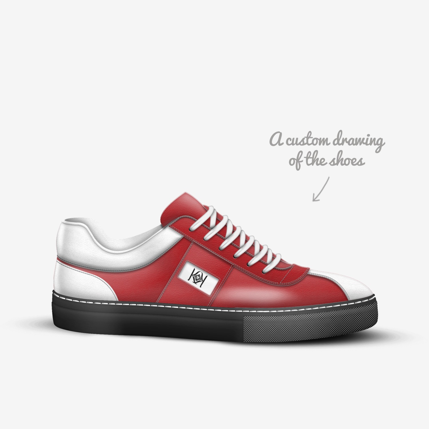 Kevin Kirksey custom made in Italy shoes by Kevin Kirksey | Sketch view