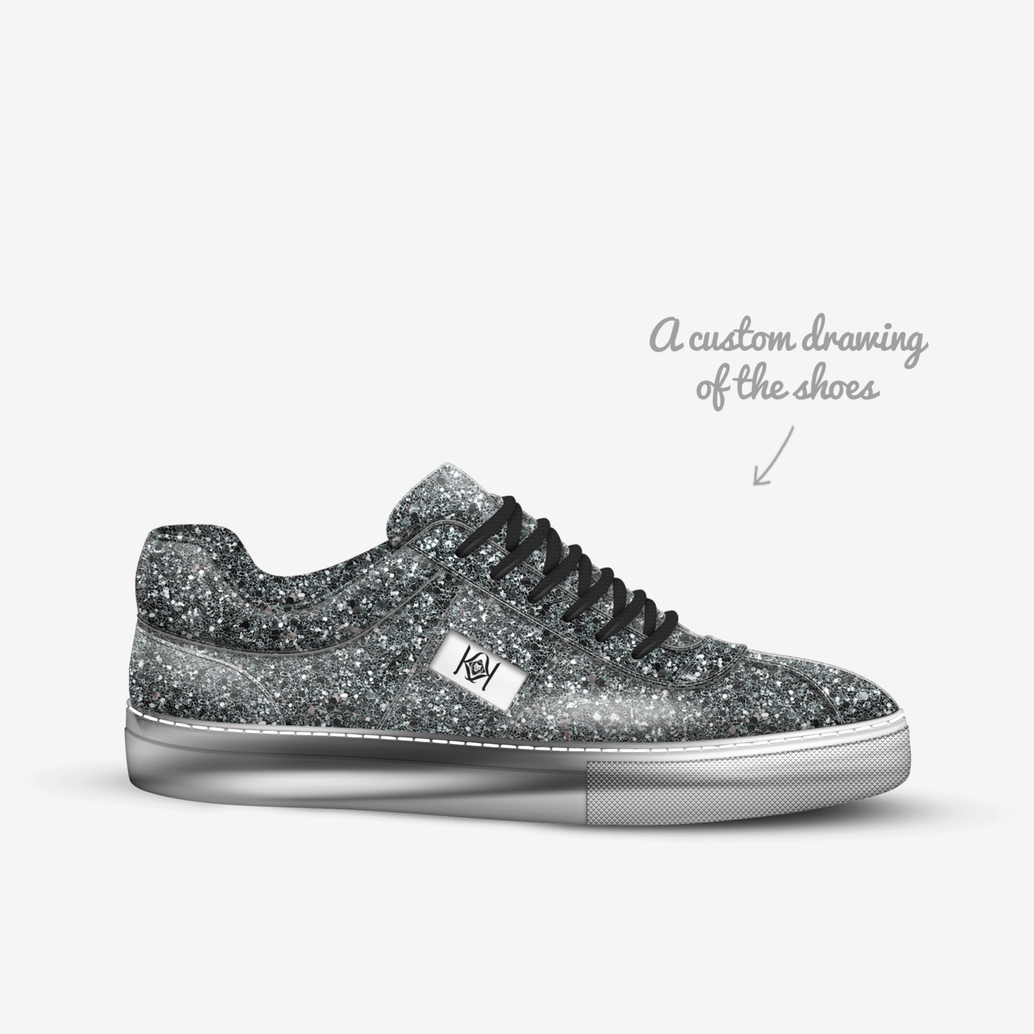 Kevin Kirksey custom made in Italy shoes by Kevin Kirksey | Sketch view