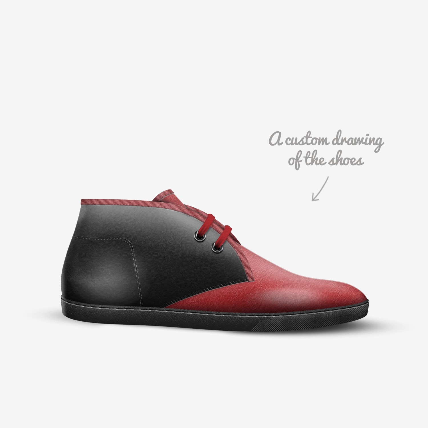 Pirelli  custom made in Italy shoes by Pèrez Jr | Sketch view