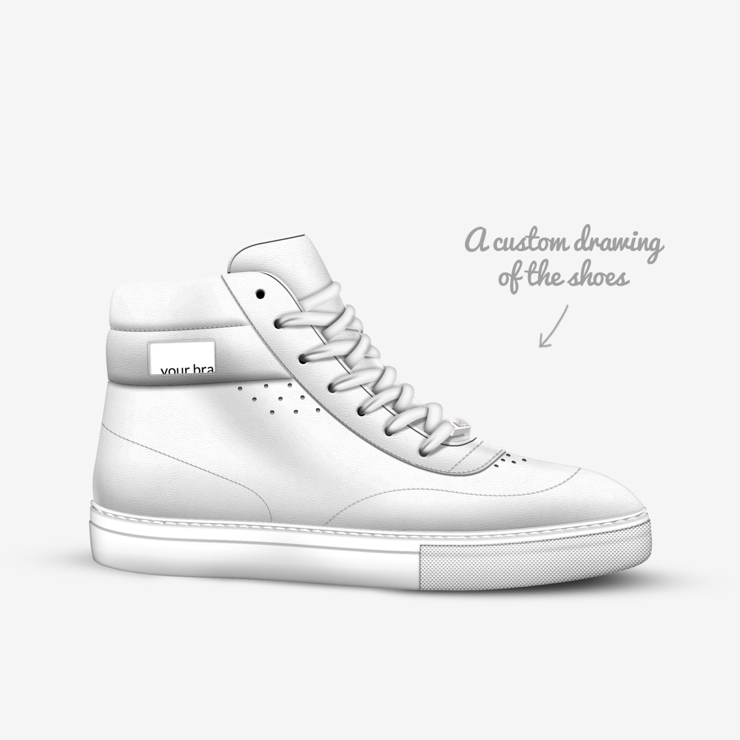 asdfasdf custom made in Italy shoes by Agency Aliveshoes | Sketch view
