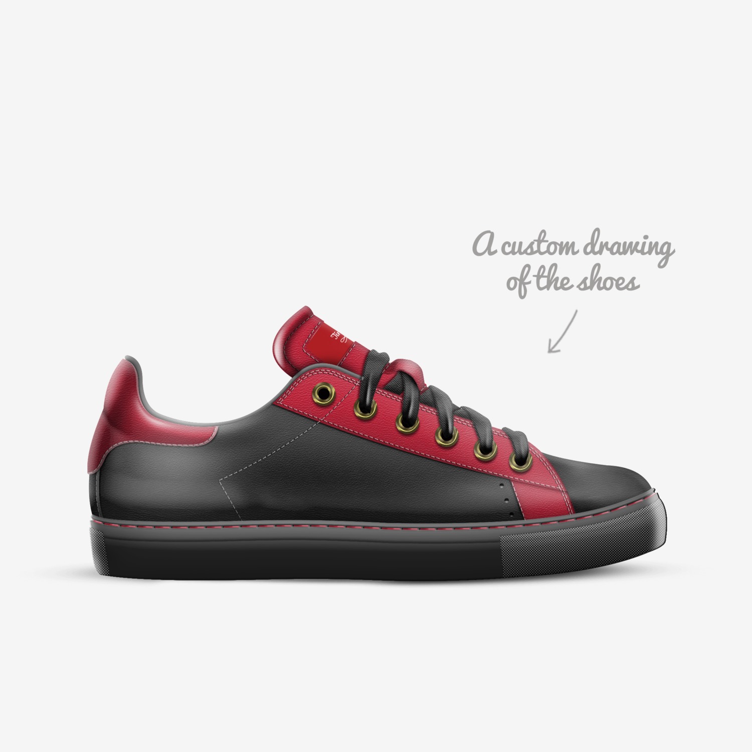 Timo custom made in Italy shoes by Timothy Lee | Sketch view