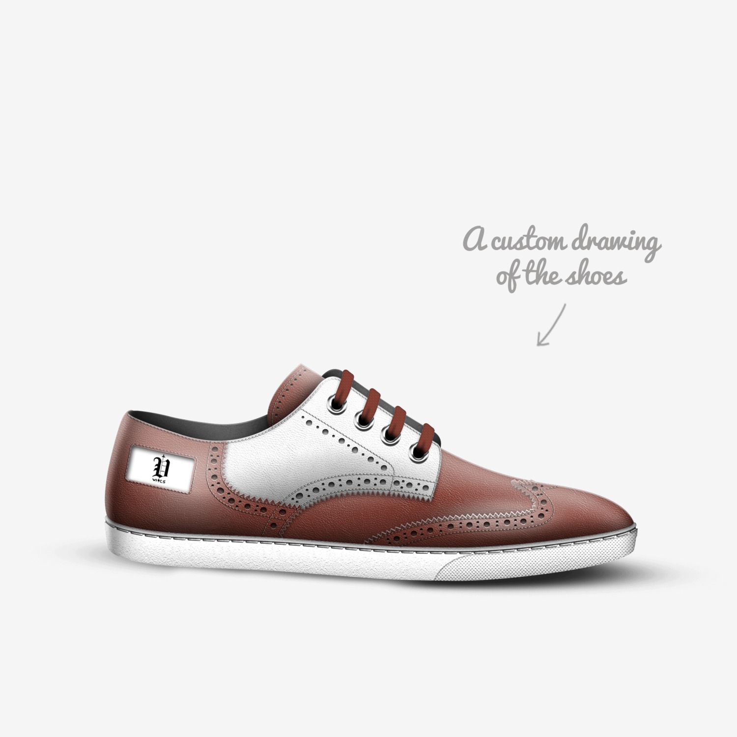 vics groovy custom made in Italy shoes by Brayden Murphy | Sketch view