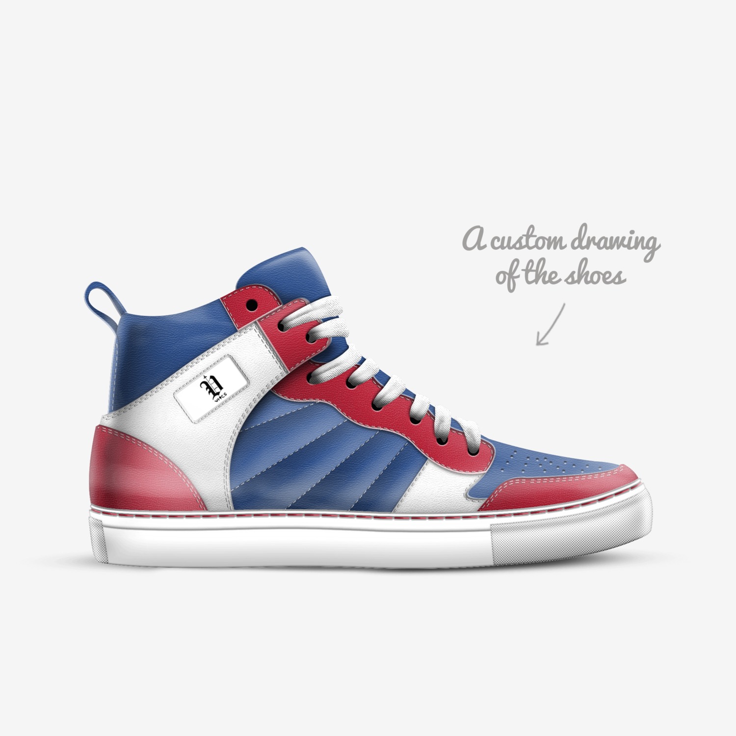vics true american custom made in Italy shoes by Brayden Murphy | Sketch view