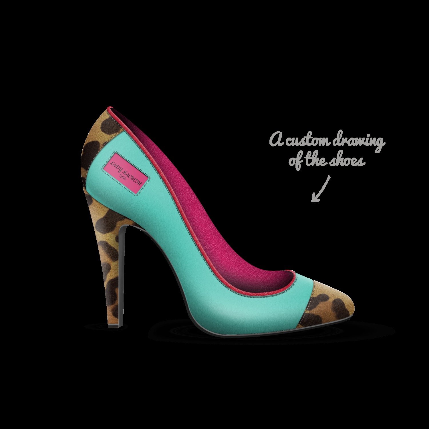 LADY MACBETH A Custom Shoe concept by Lauretta Macbeth