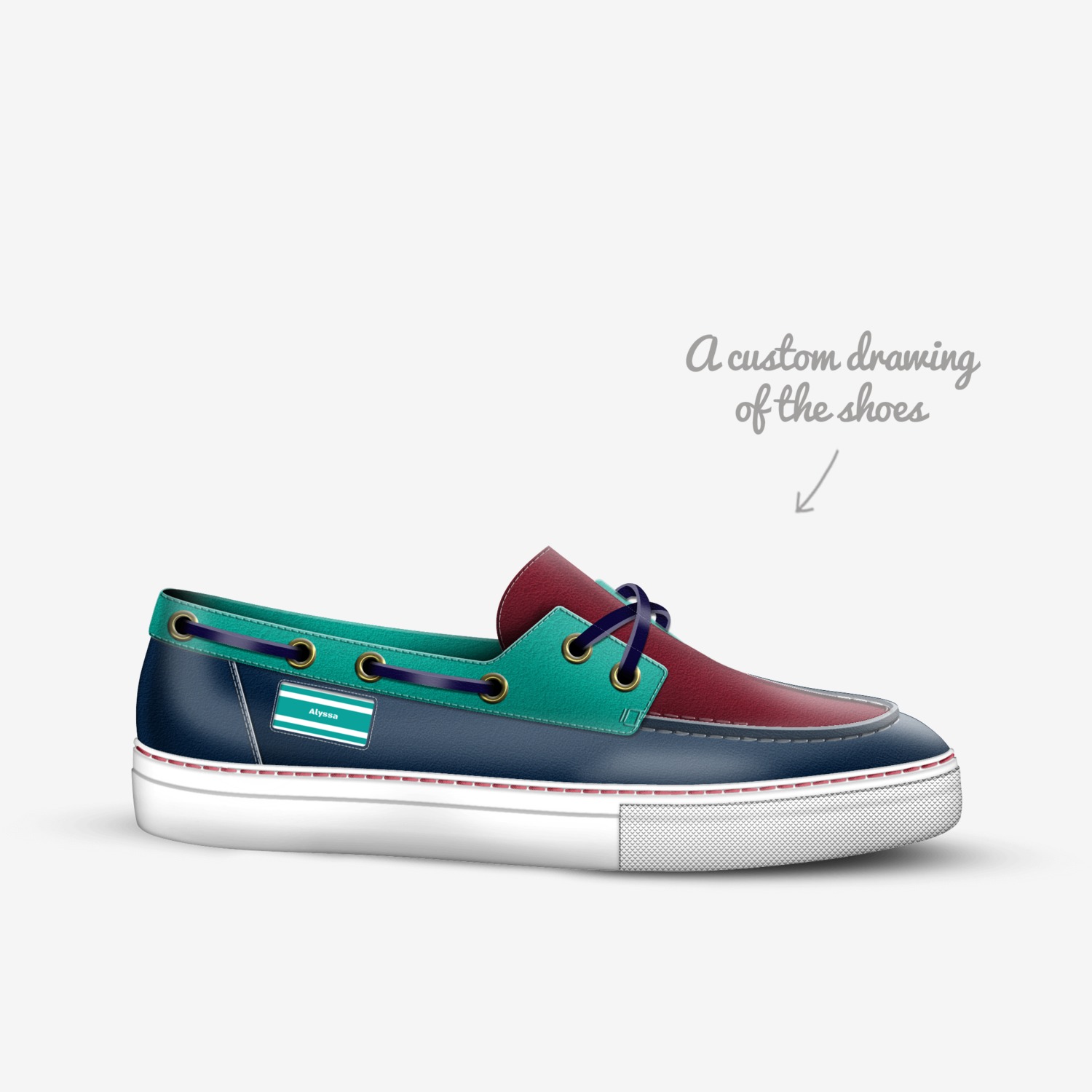 | A Custom Shoe concept by Alyssa Schmit