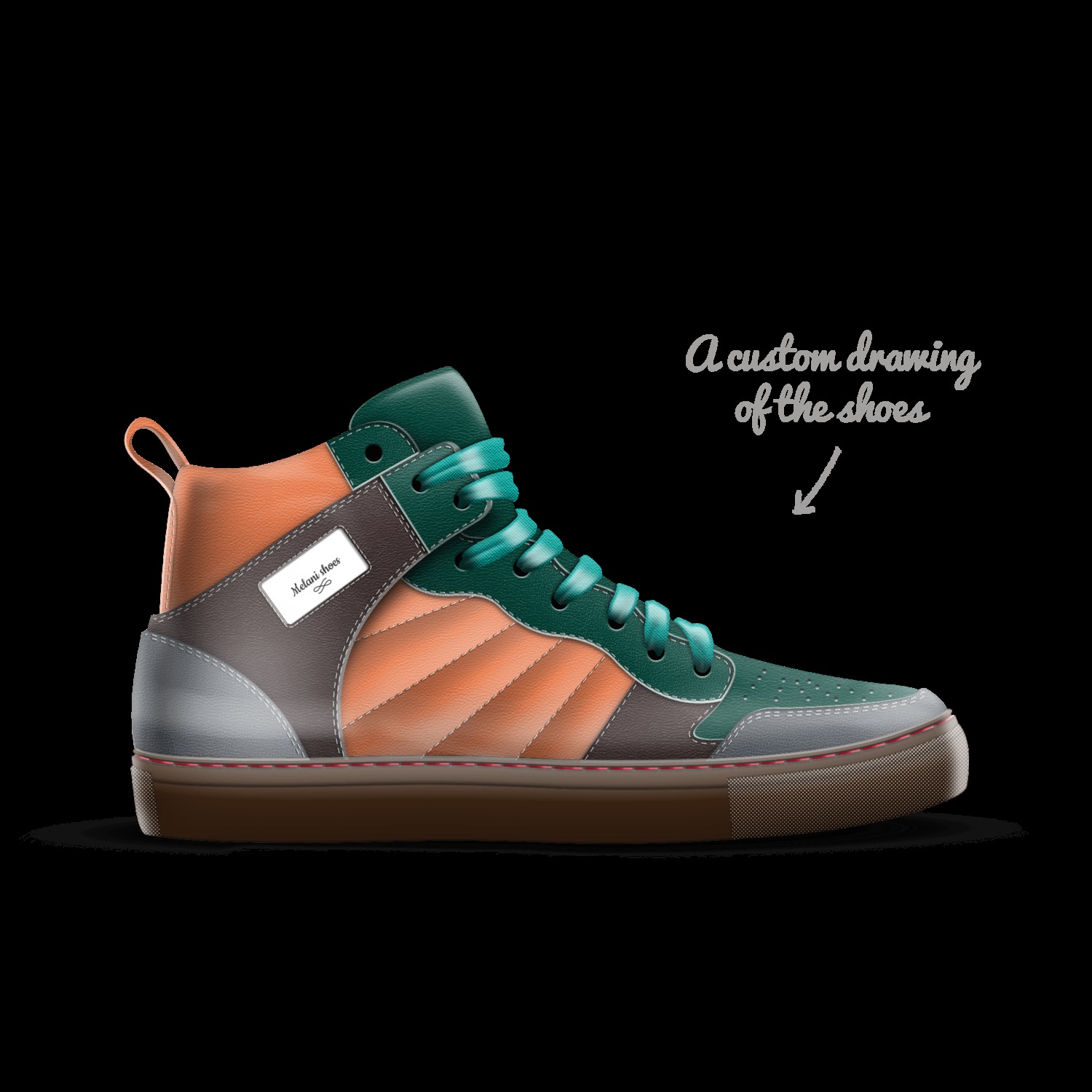 Melani shoes A Custom Shoe concept by Melani Gomez