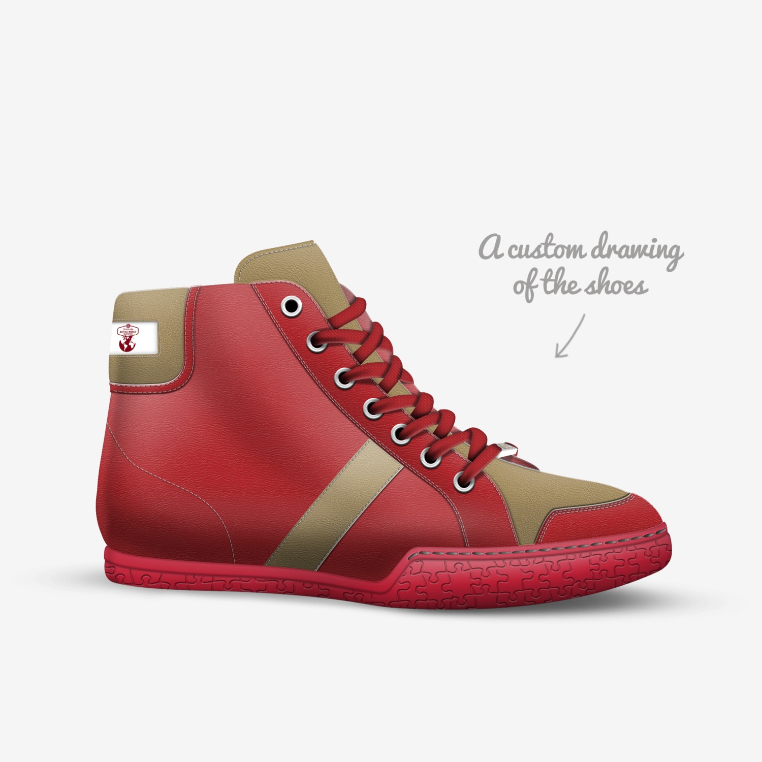 BWR Brand-M7 | A Custom Shoe concept by Battleworldradio Store