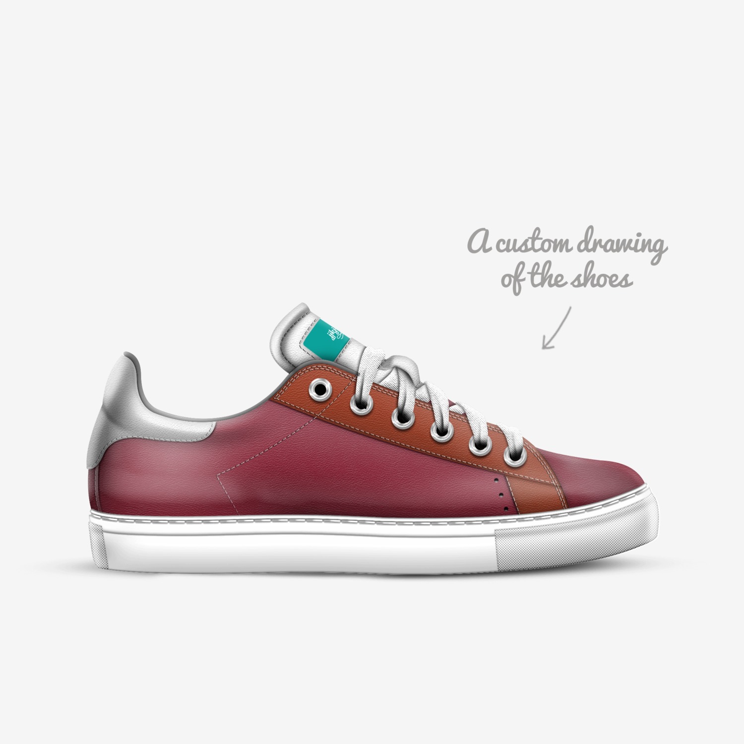 jjkjkjk custom made in Italy shoes by Michela Luna Parkle | Sketch view