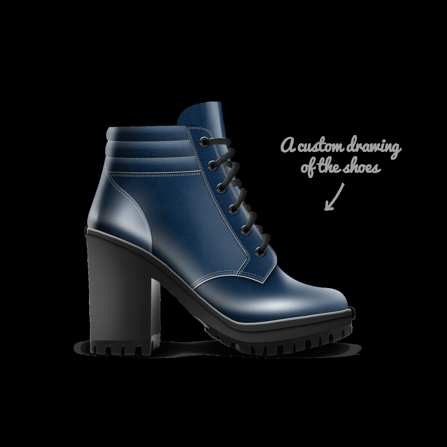 Custom online crow boot