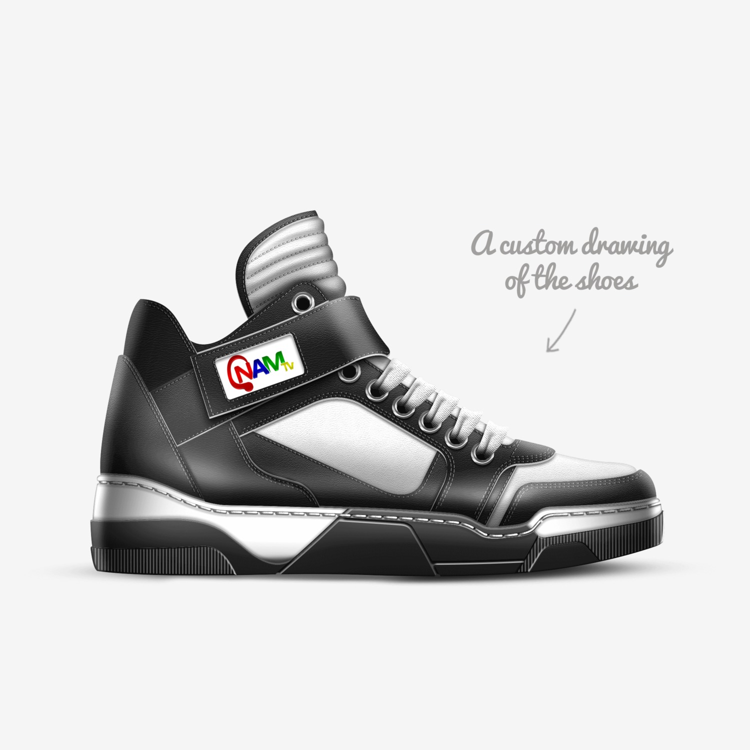 NTV custom made in Italy shoes by Coxabling Moxabling | Sketch view