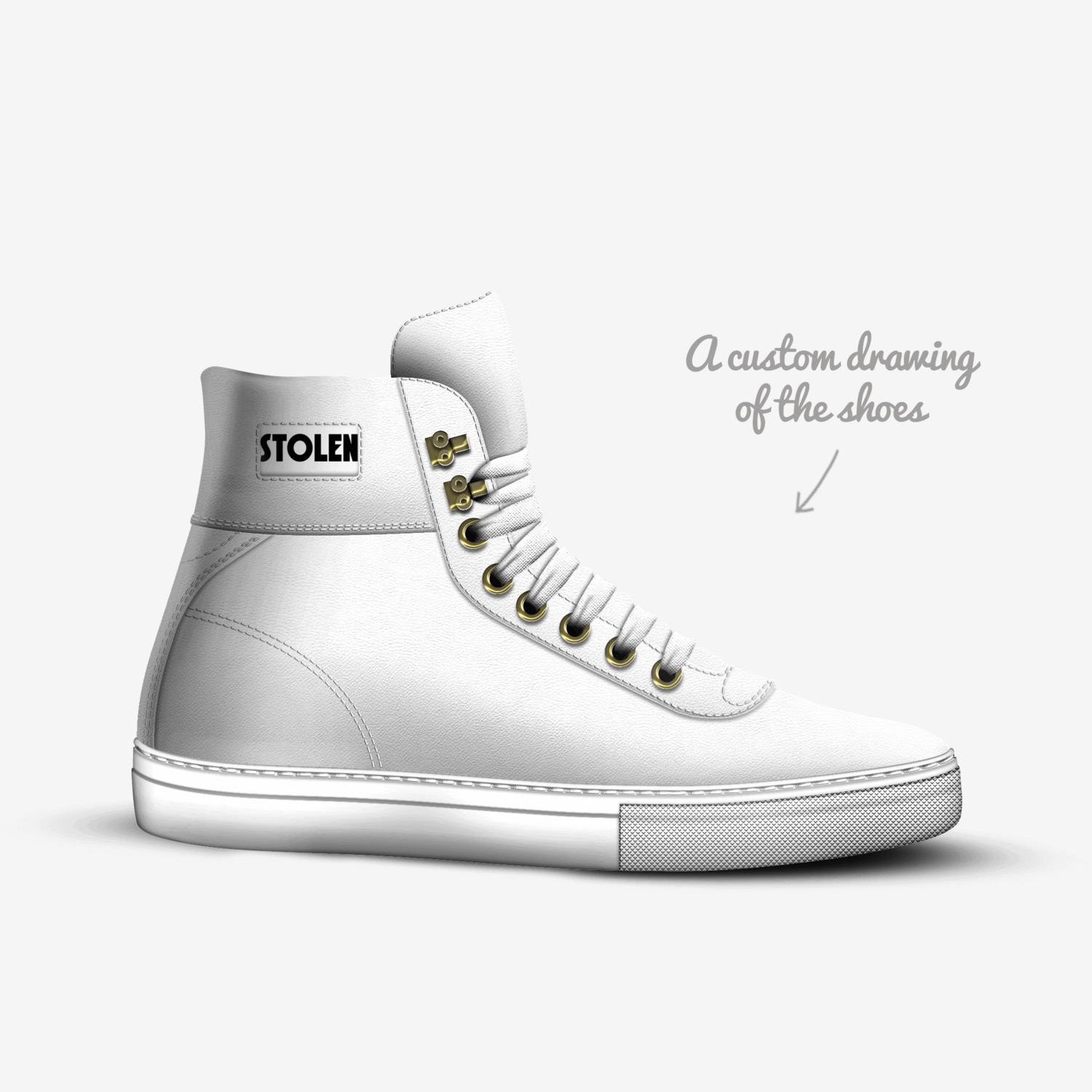 Stolen | A Custom Shoe concept by John Aymes