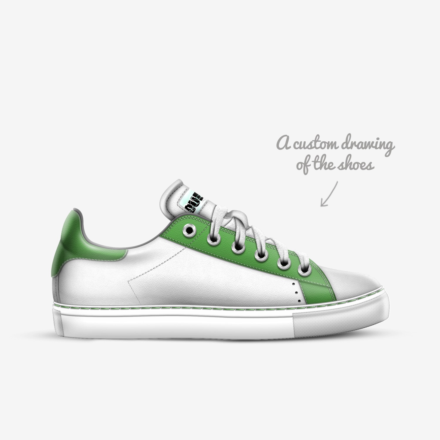Dubbs custom made in Italy shoes by Itz Prof | Sketch view