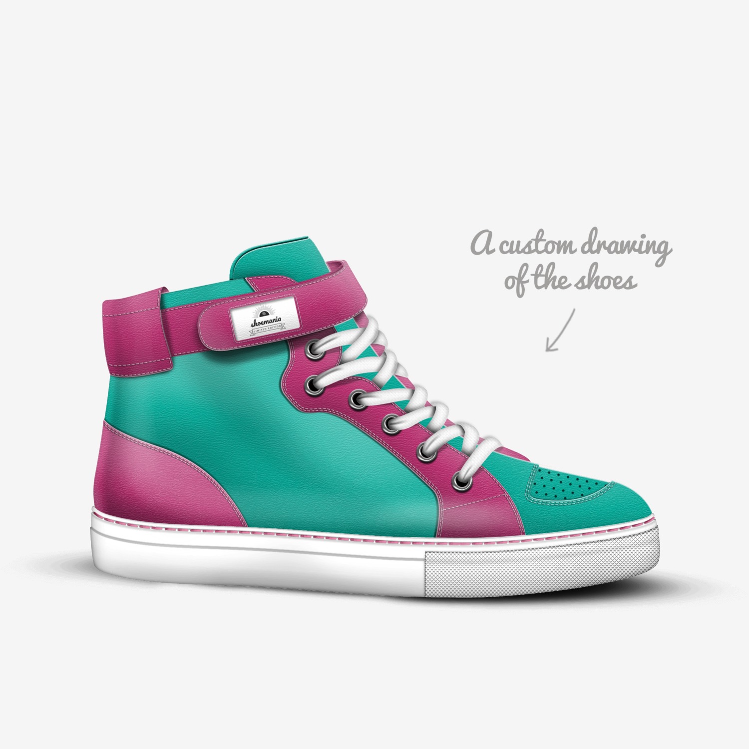shoemania custom made in Italy shoes by Taylor Lee O'Neal | Sketch view