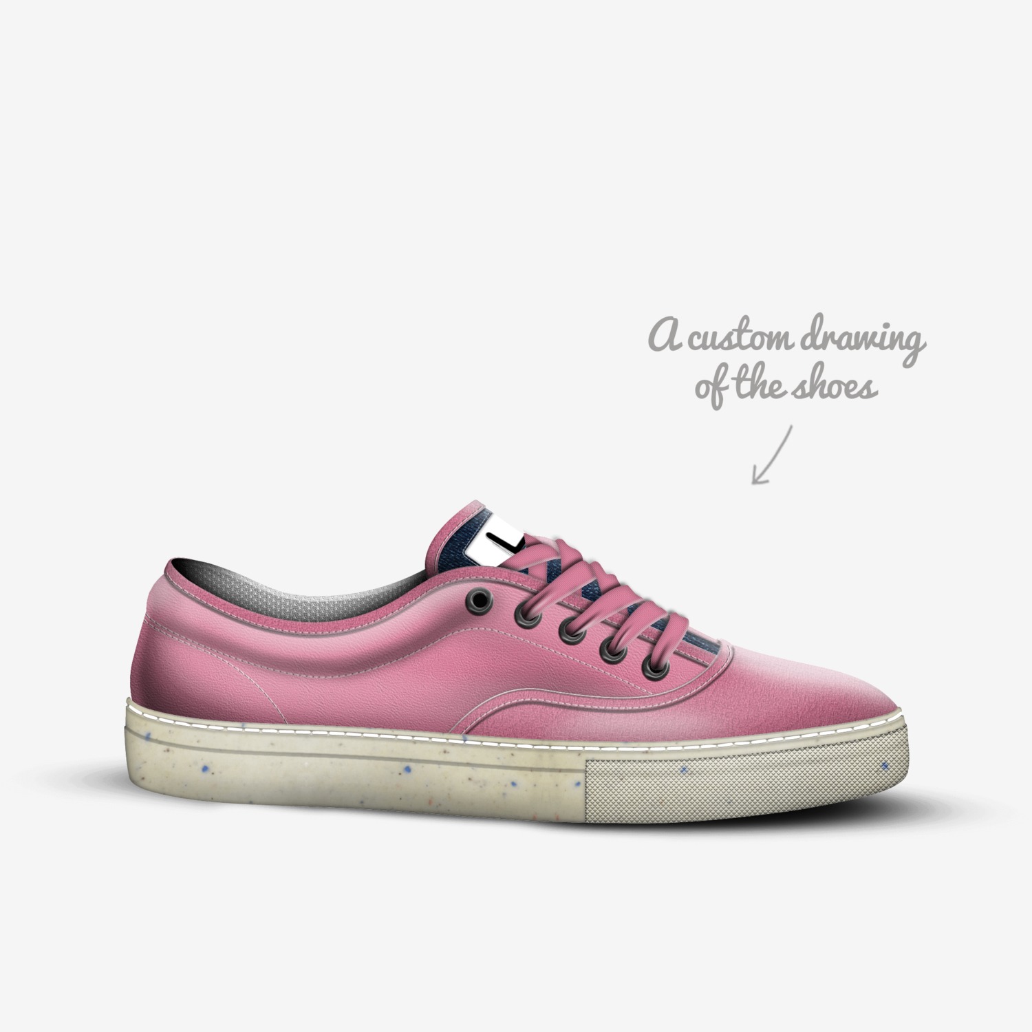 Joseys custom made in Italy shoes by Joshua Fuller | Sketch view
