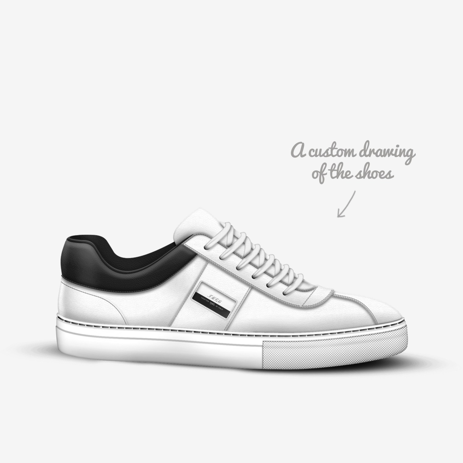 TMTs6 custom made in Italy shoes by Thomas Taylor | Sketch view