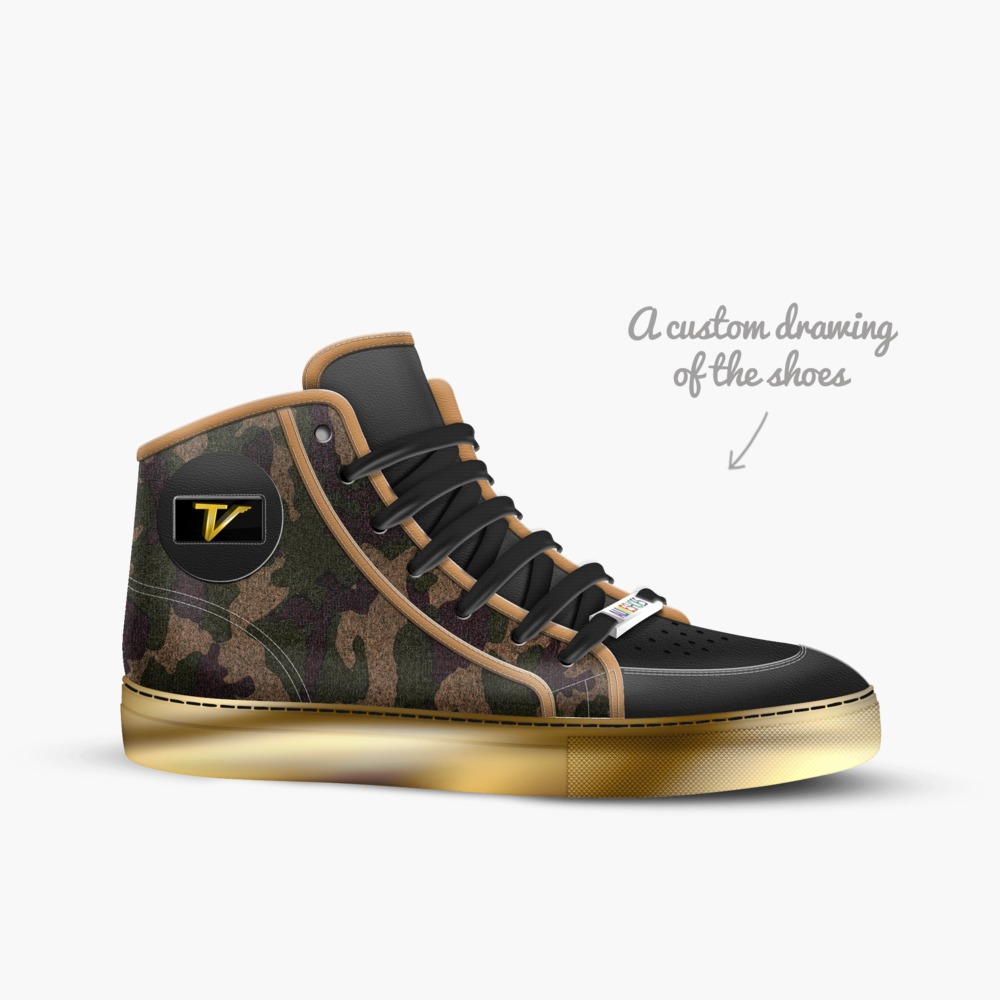 Camo Cyphers limited edition shoe Camo Cyphers artisan made in Italy shoes by Lamont Sanders