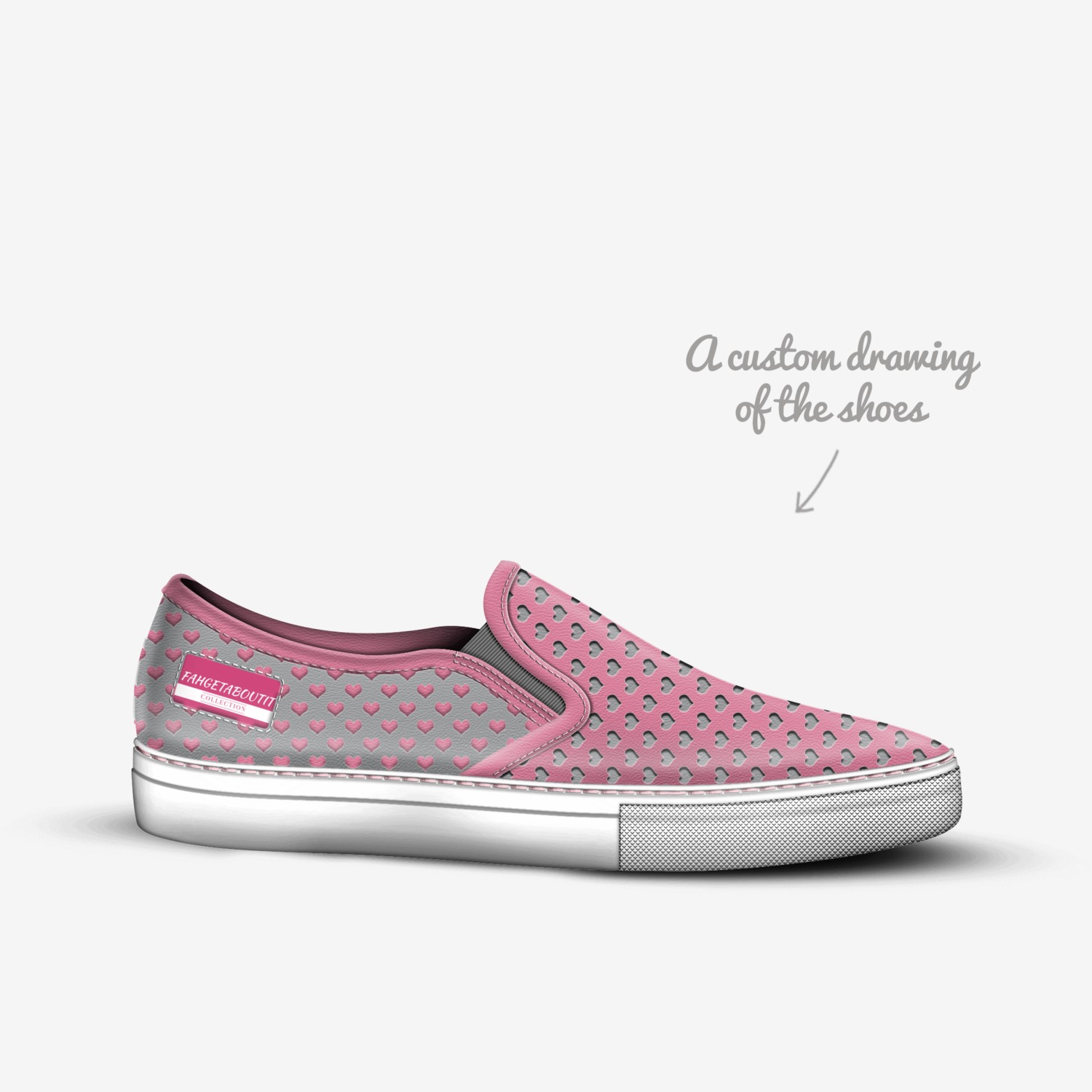 Amour custom made in Italy shoes by Scott Thomas | Sketch view