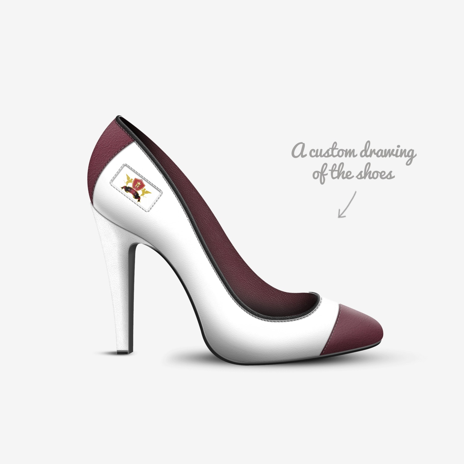 ESQUISITE custom made in Italy shoes by John A. Annan | Sketch view