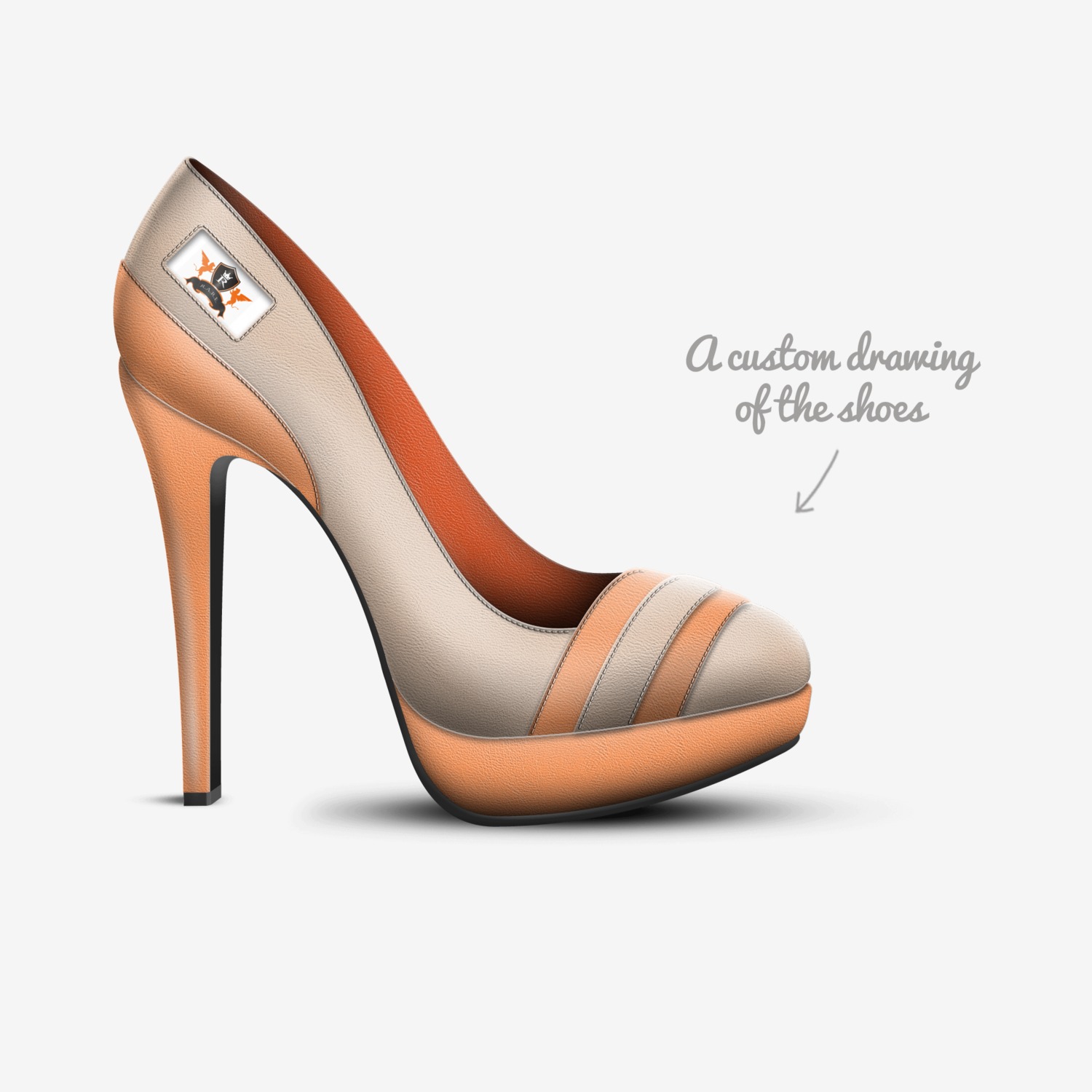 IMPRESS custom made in Italy shoes by John A. Annan | Sketch view