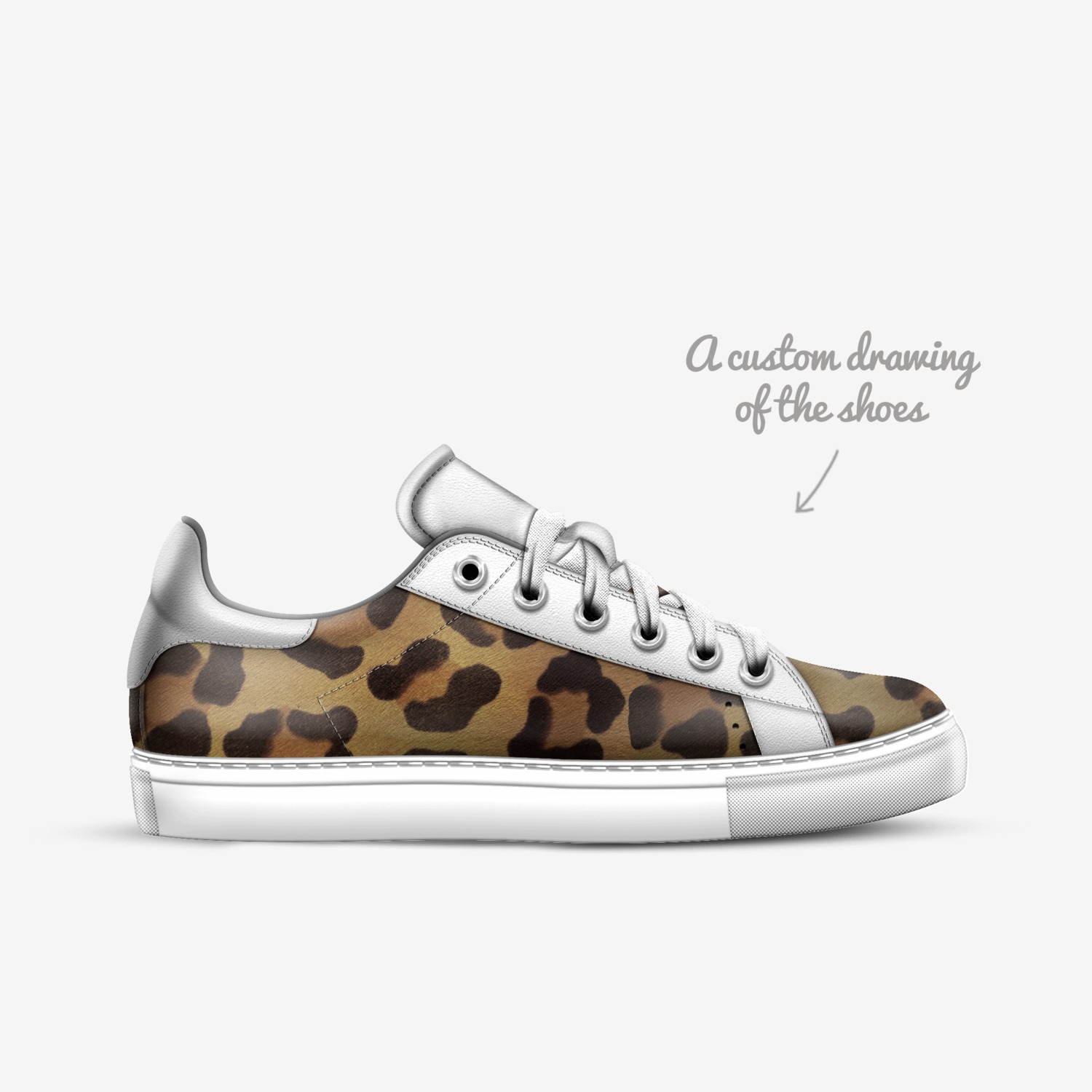 Zbshhshs custom made in Italy shoes by Michela Luna Parkle | Sketch view