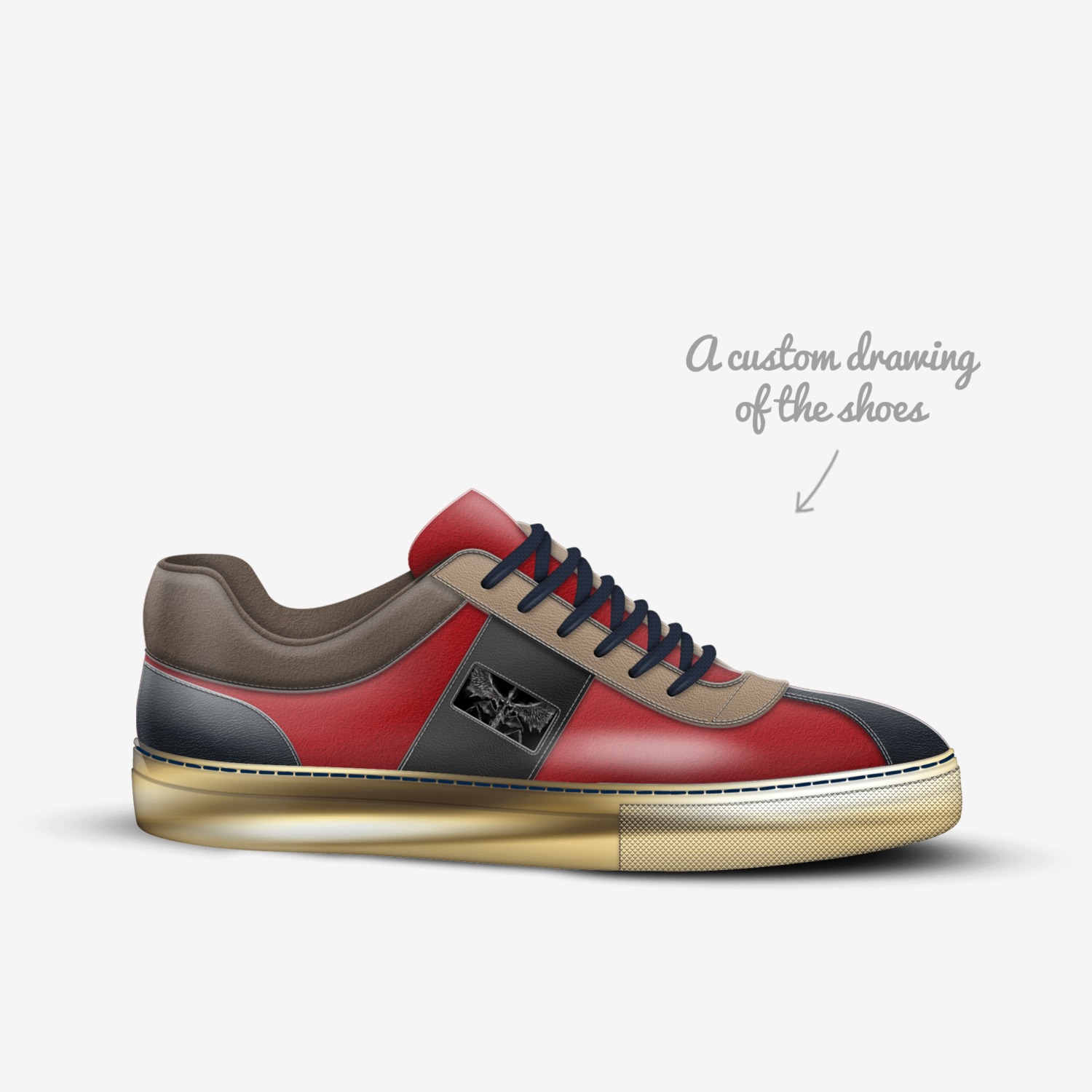 Prospector custom made in Italy shoes by Malkav | Sketch view