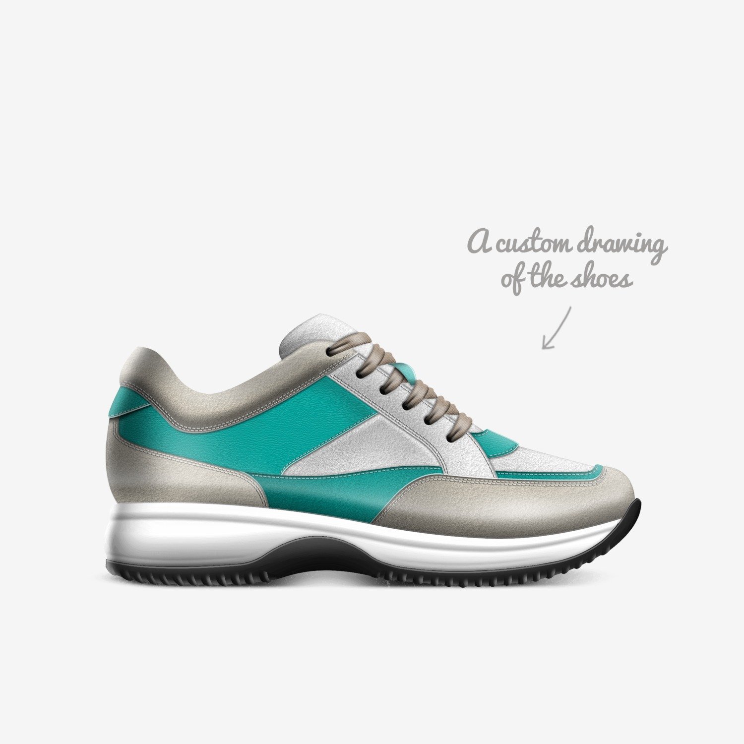741 custom made in Italy shoes by John Futrell | Sketch view