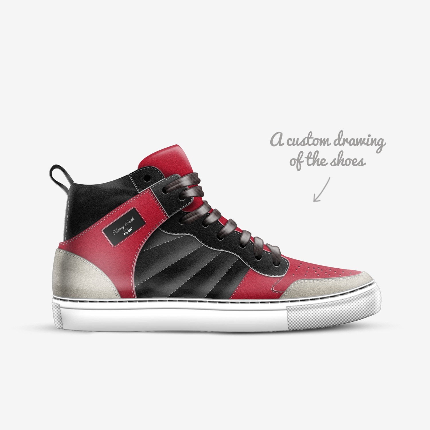 Henry Smith custom made in Italy shoes by Henry Smith | Sketch view
