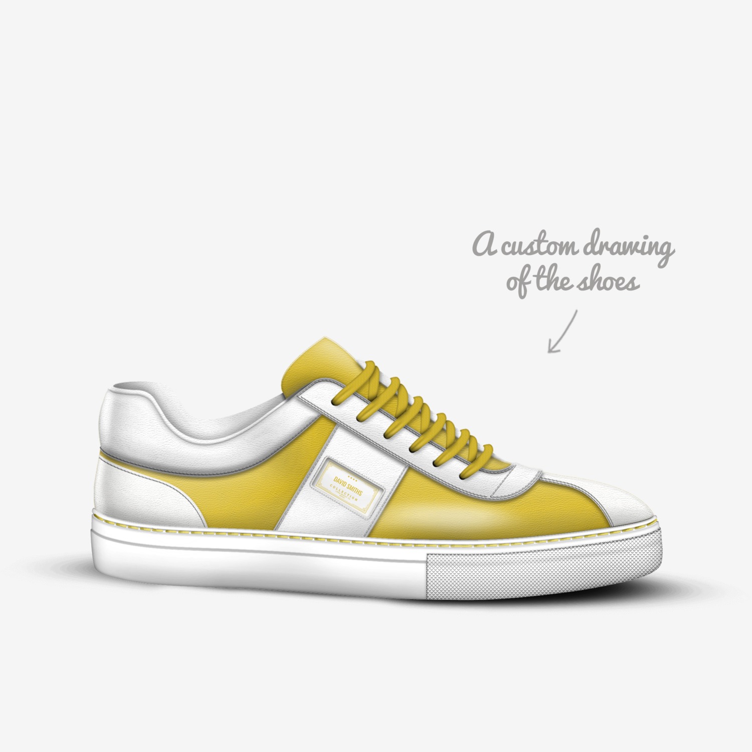 David Smiths custom made in Italy shoes by David Smith | Sketch view