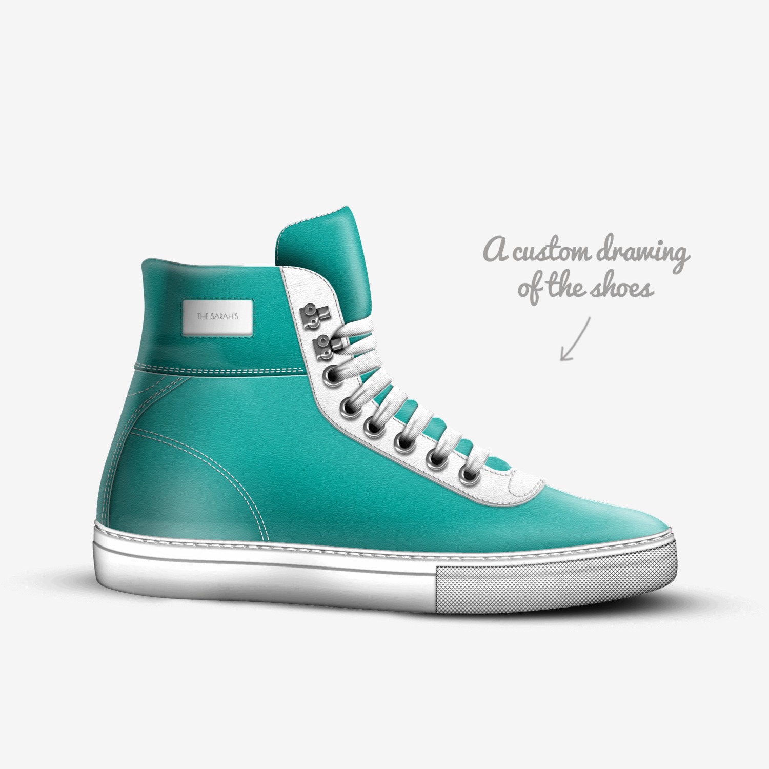 The Sarah's custom made in Italy shoes by Kiara | Sketch view