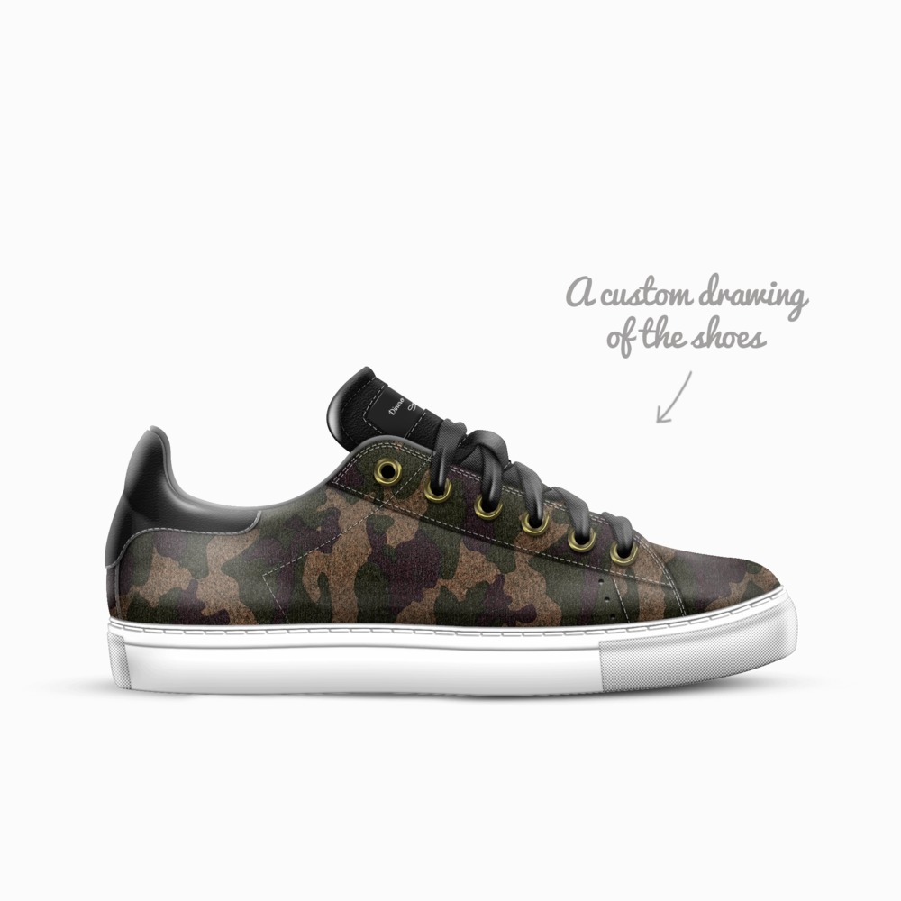Lowtop limited edition shoe Lowtop artisan made in Italy shoes by Dinero Rápido