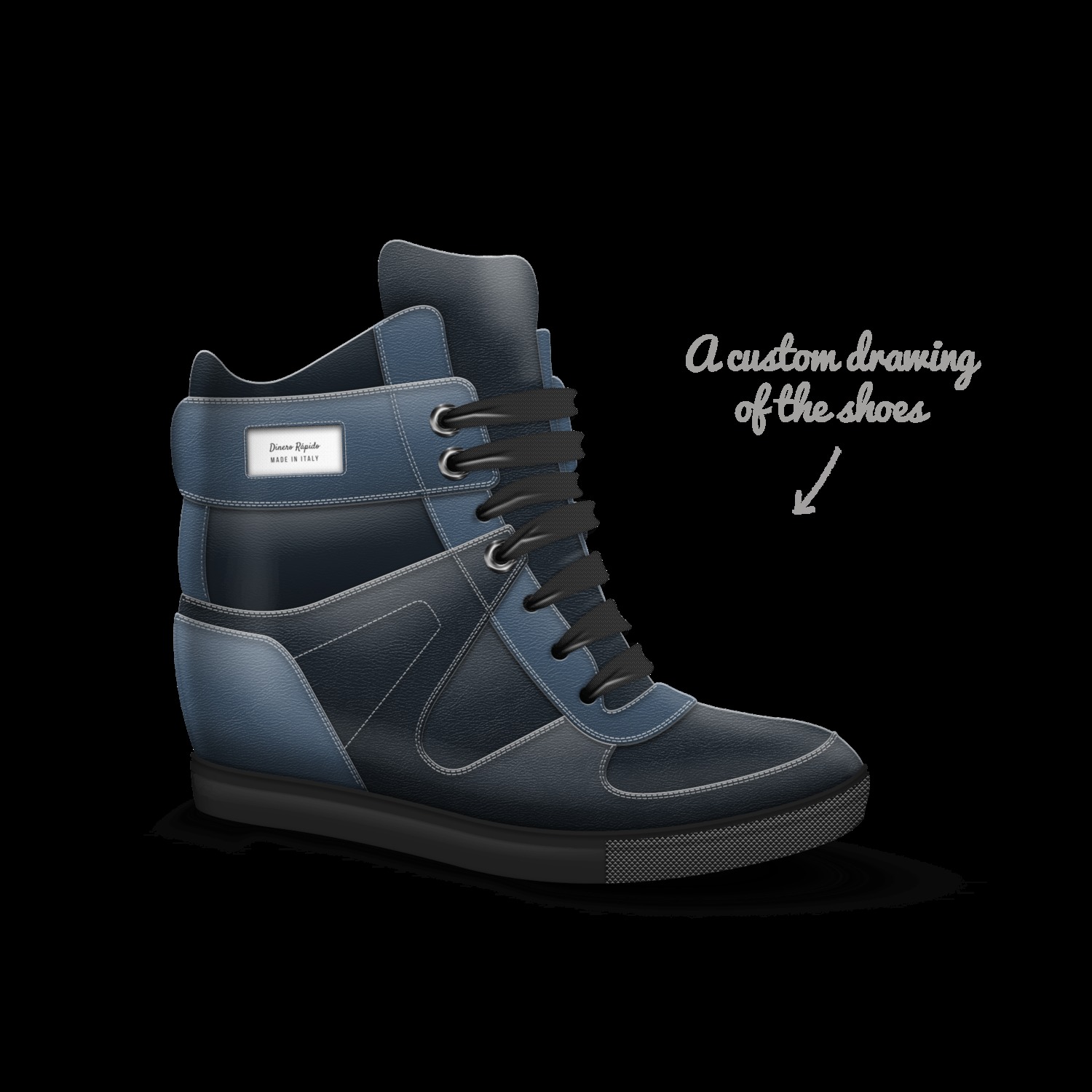 Running shoes A Custom Shoe concept by Dinero Rapido