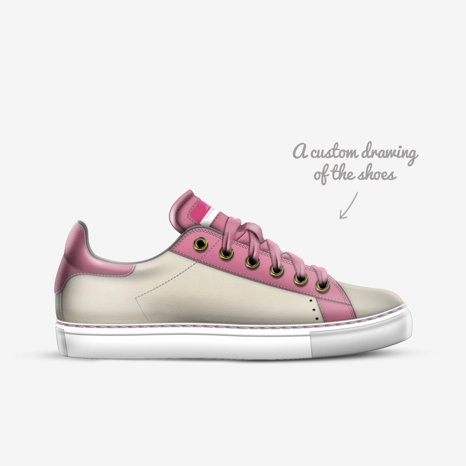Lush custom made in Italy shoes by Kameron Davon | Sketch view