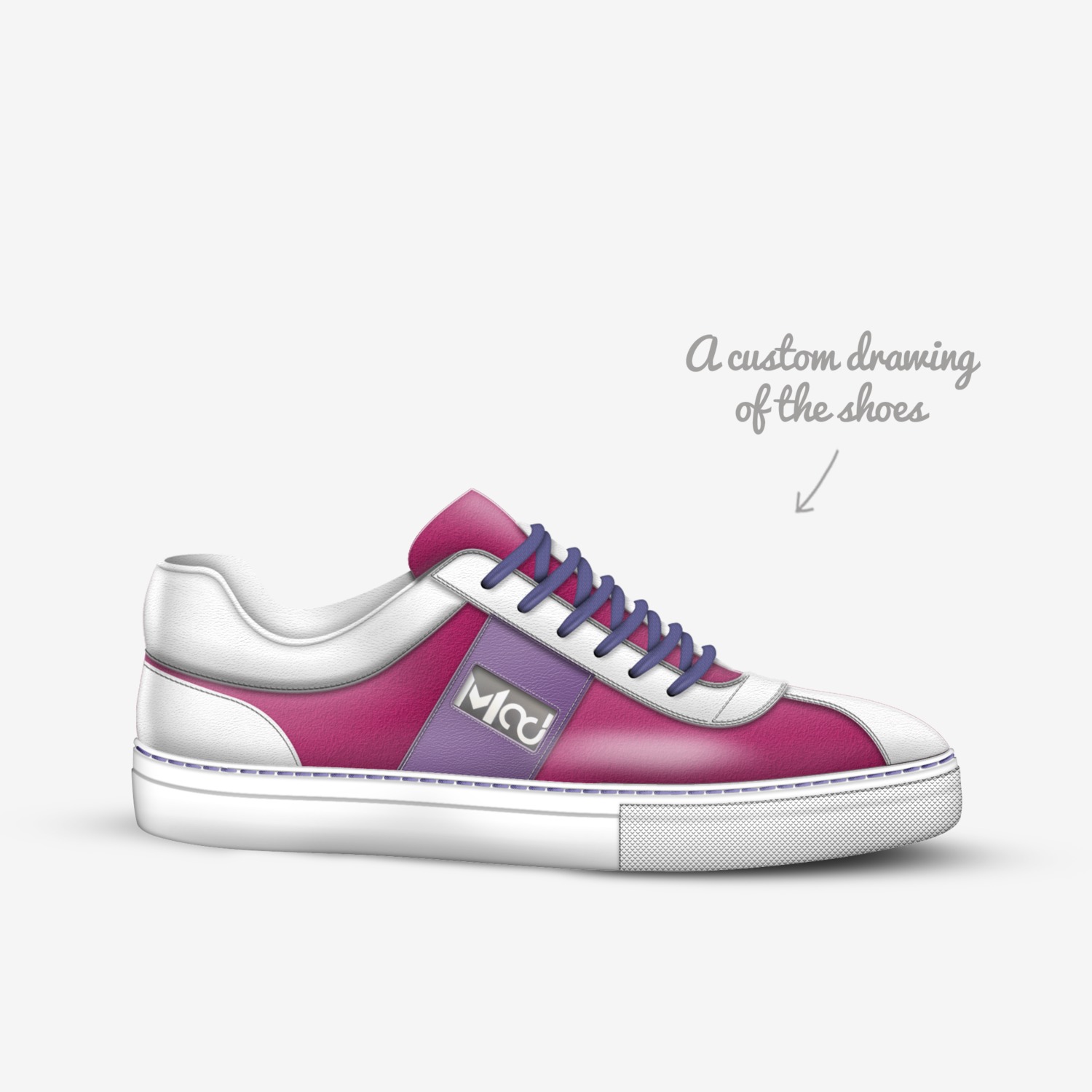 MAD custom made in Italy shoes by Joshua Daugherty | Sketch view