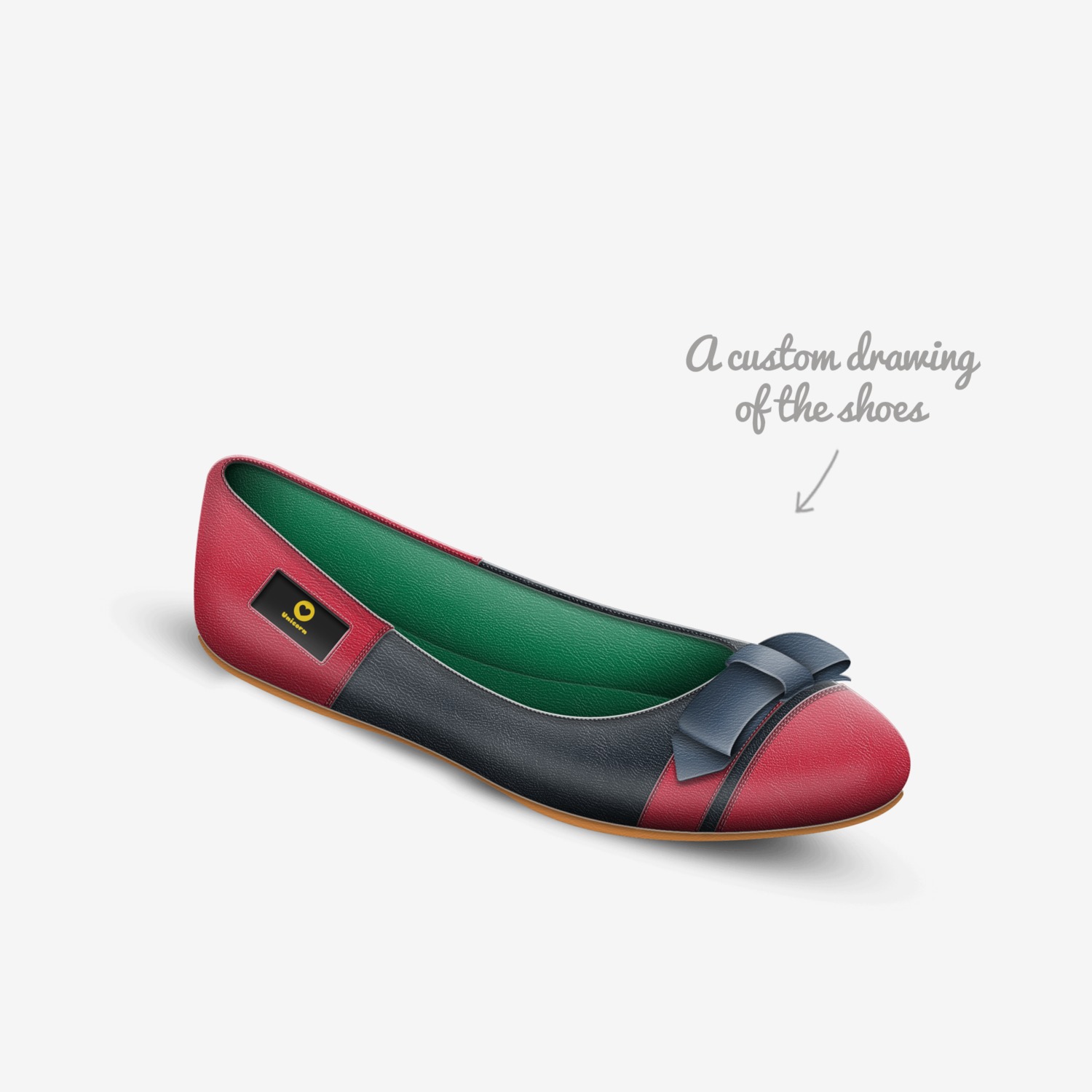 #LadyGodinez 3 custom made in Italy shoes by C. Cruz | Sketch view