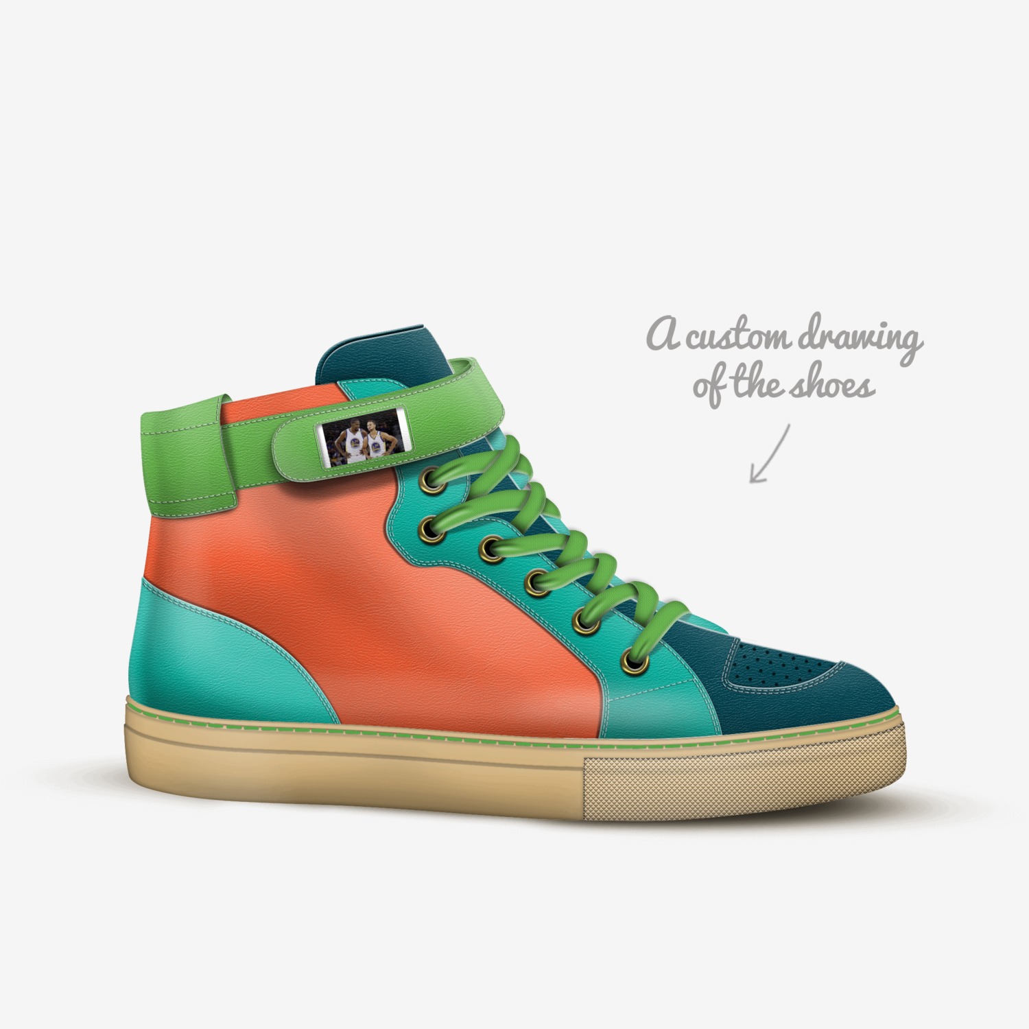 August's shoes custom made in Italy shoes by August Wims | Sketch view