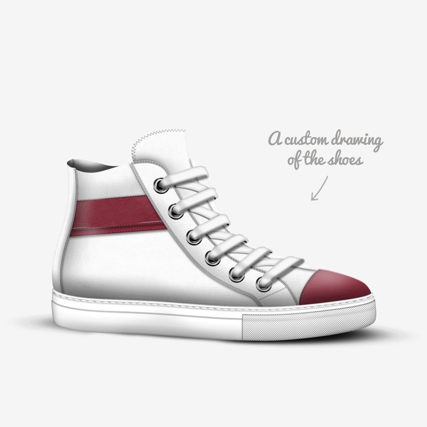 rr custom made in Italy shoes by Giovanni Paolo | Sketch view