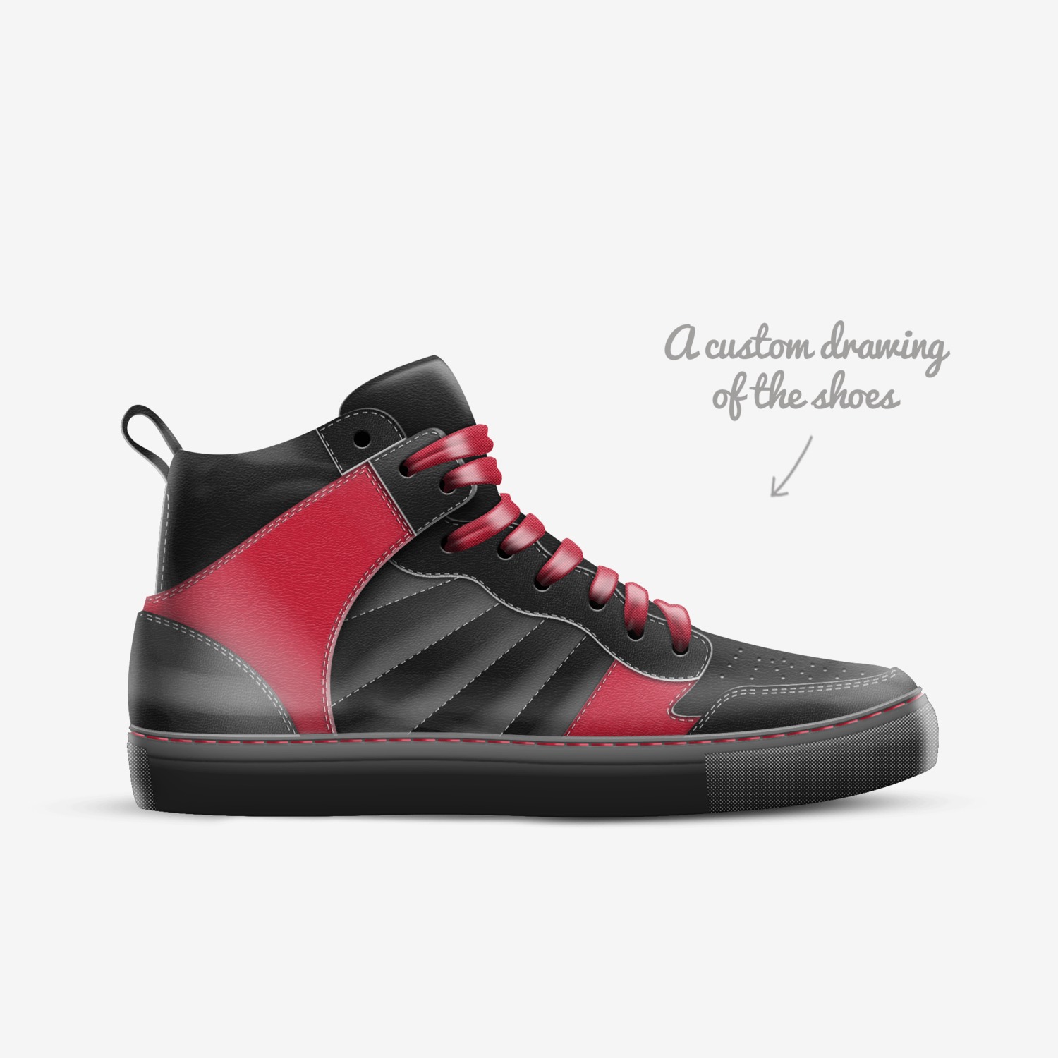 COD3SK! custom made in Italy shoes by Cody Crankshaw | Sketch view