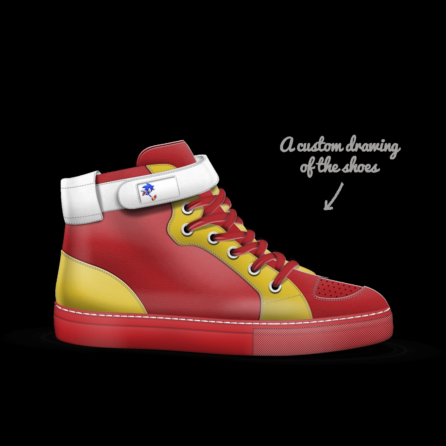 custom sonic shoes