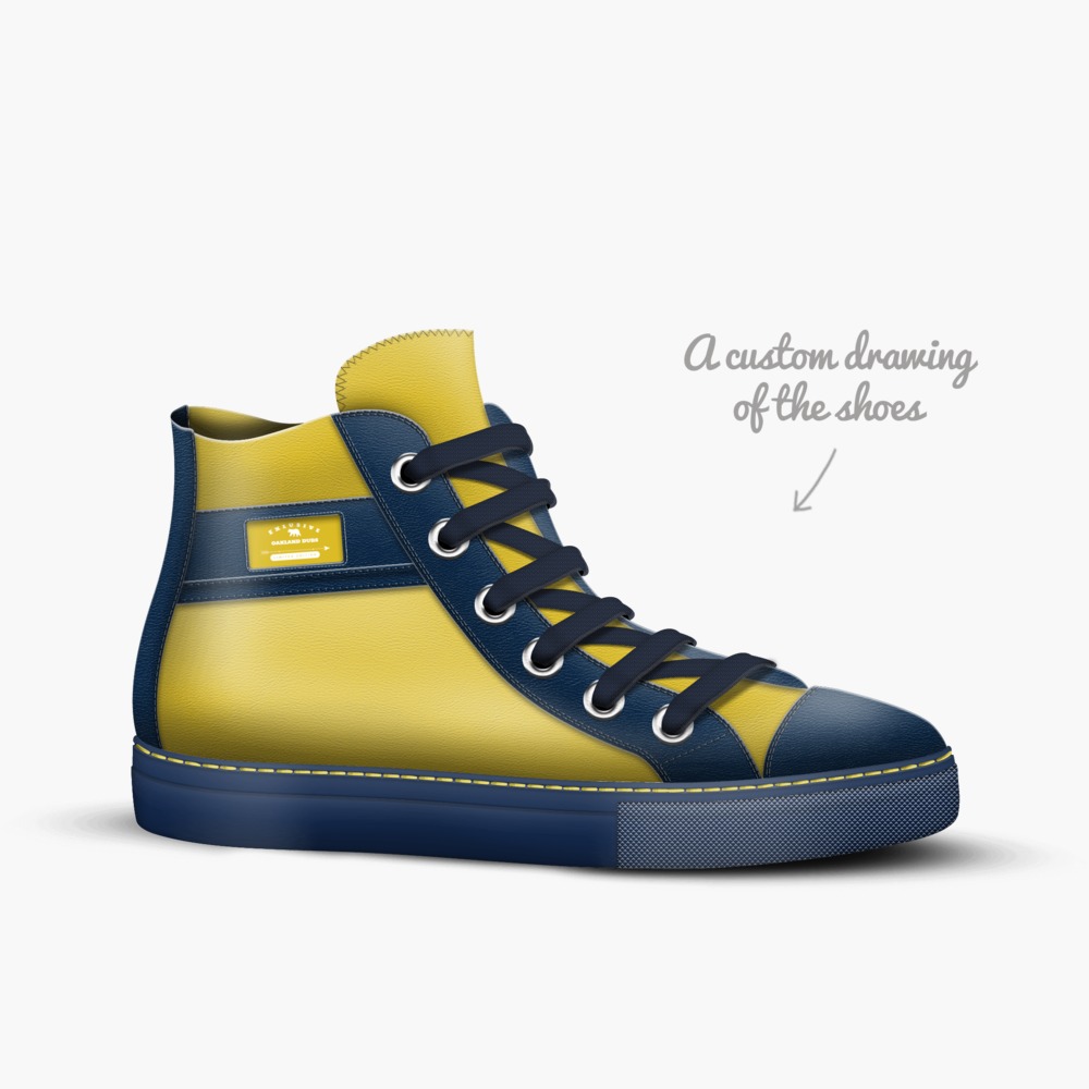 Oakland Dubs limited edition shoe Oakland Dubs artisan made in Italy shoes by Natasha Robinson