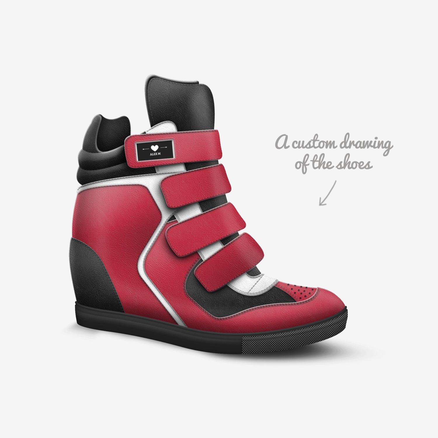 ALEX M custom made in Italy shoes by Macmogul77 Mogul | Sketch view