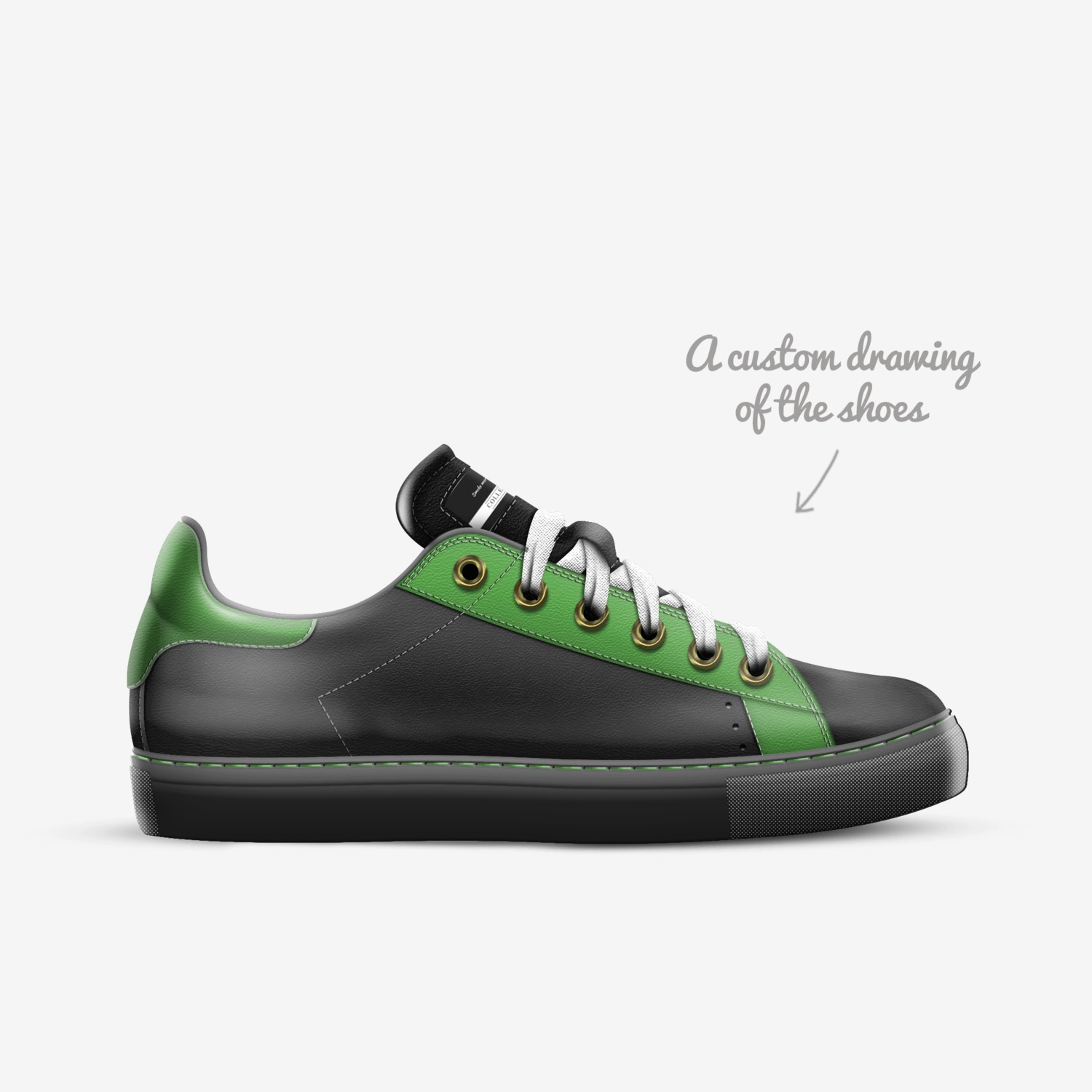 Kemo shoes line  custom made in Italy shoes by Kemosobee Motivation | Sketch view