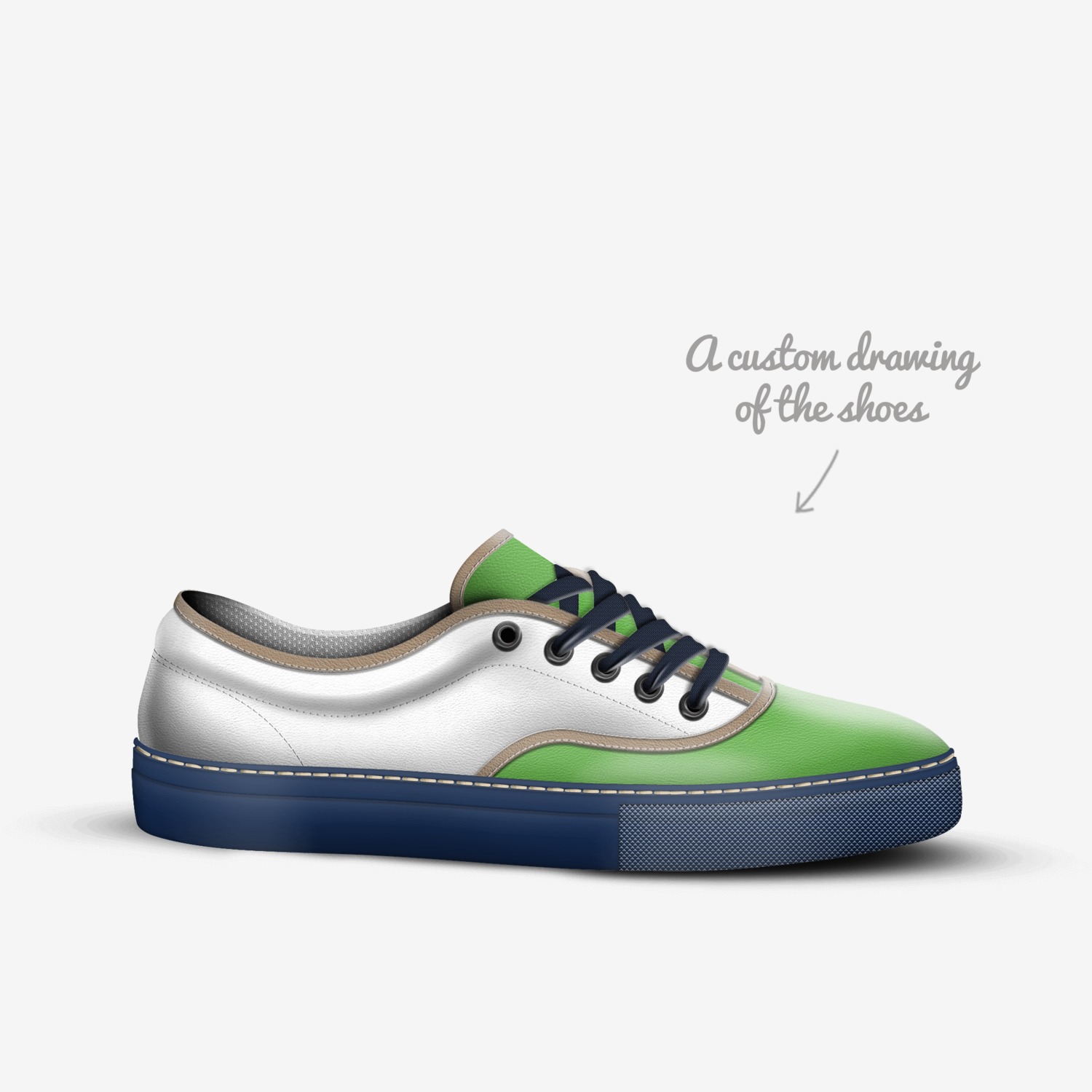 CD, LLC. custom made in Italy shoes by Ven Evans | Sketch view