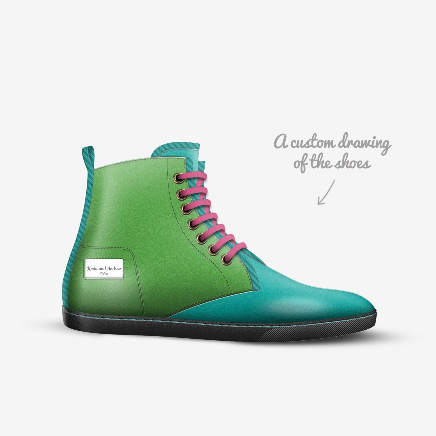 Koda and Andrew A Custom Shoe concept by Koda