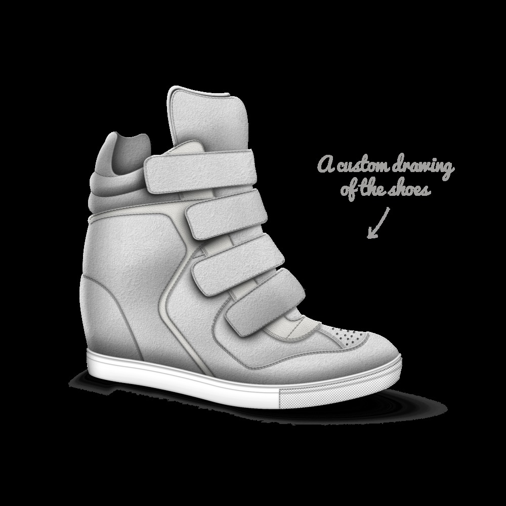 white rose shoes